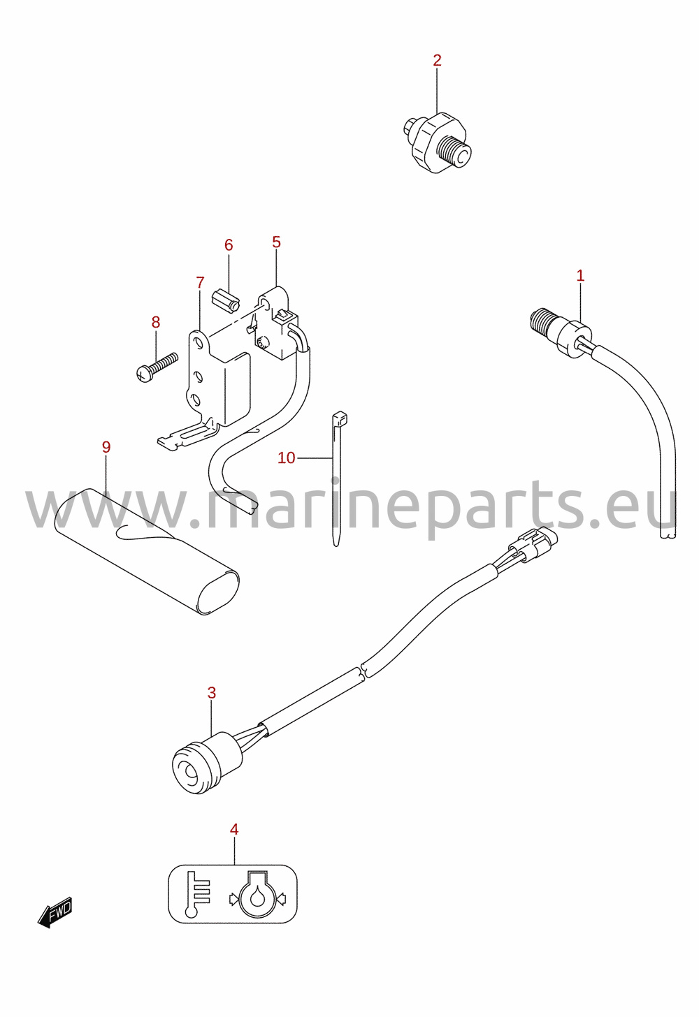 Sensor / switch (DF8AR, DF9.9AR)
