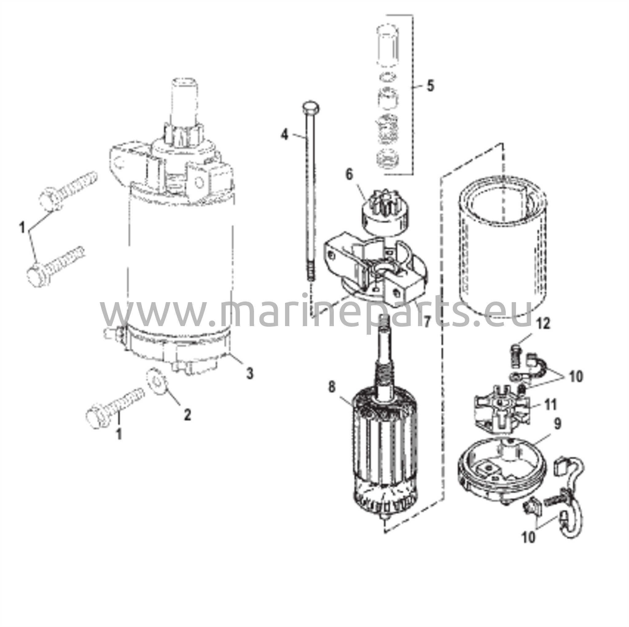 Sähköstarttimoottori