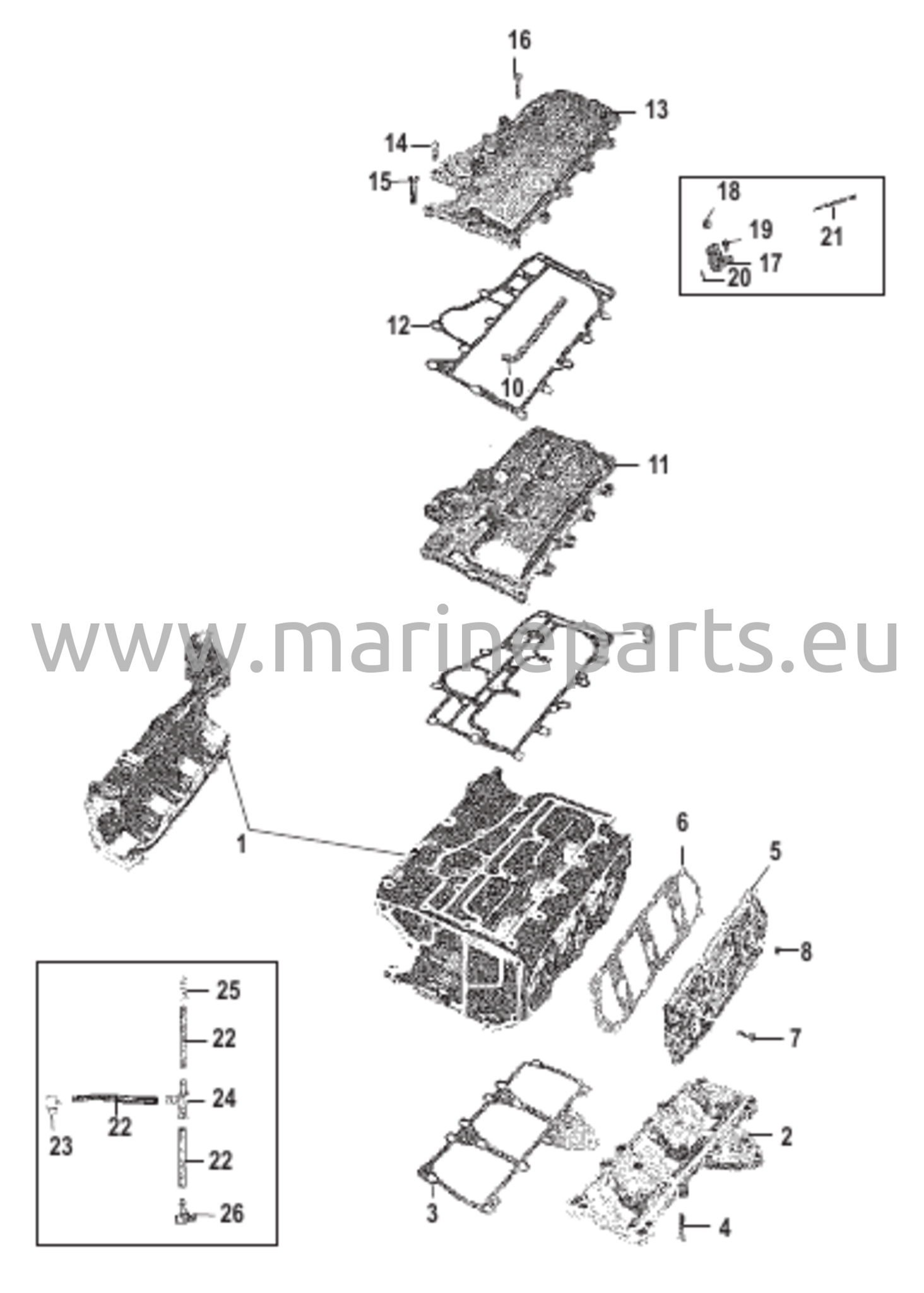 Pakoputken ja imusarjan suojukset