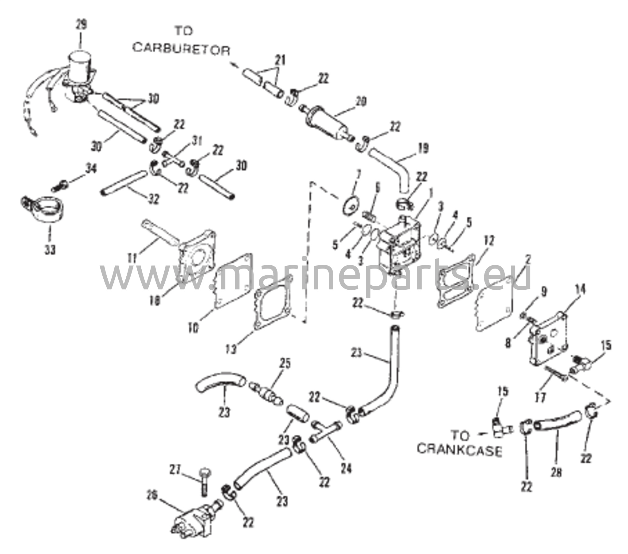 Polttoainepumppu (musta 50 / 60)