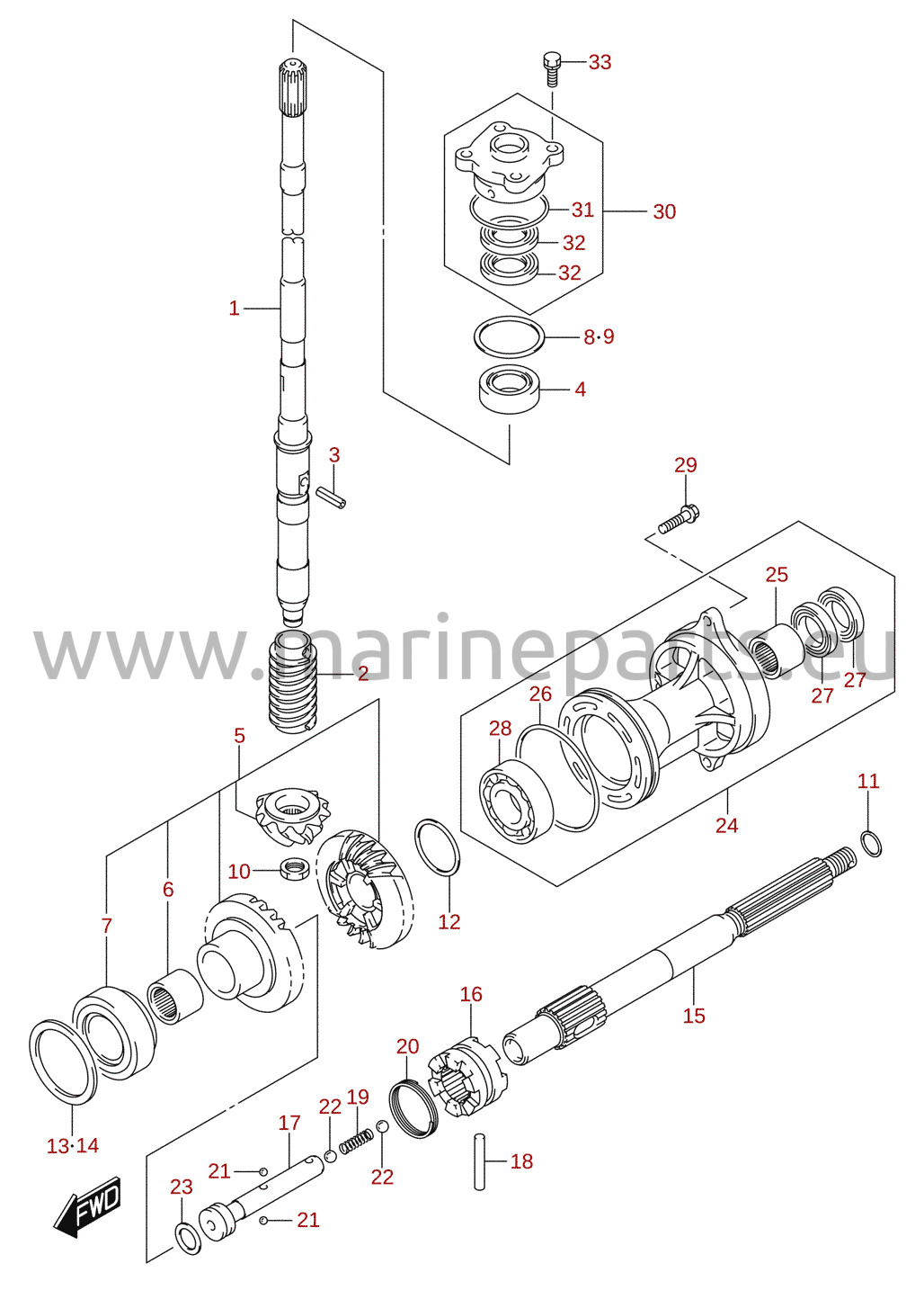 Transmission (DF70A, DF90A)