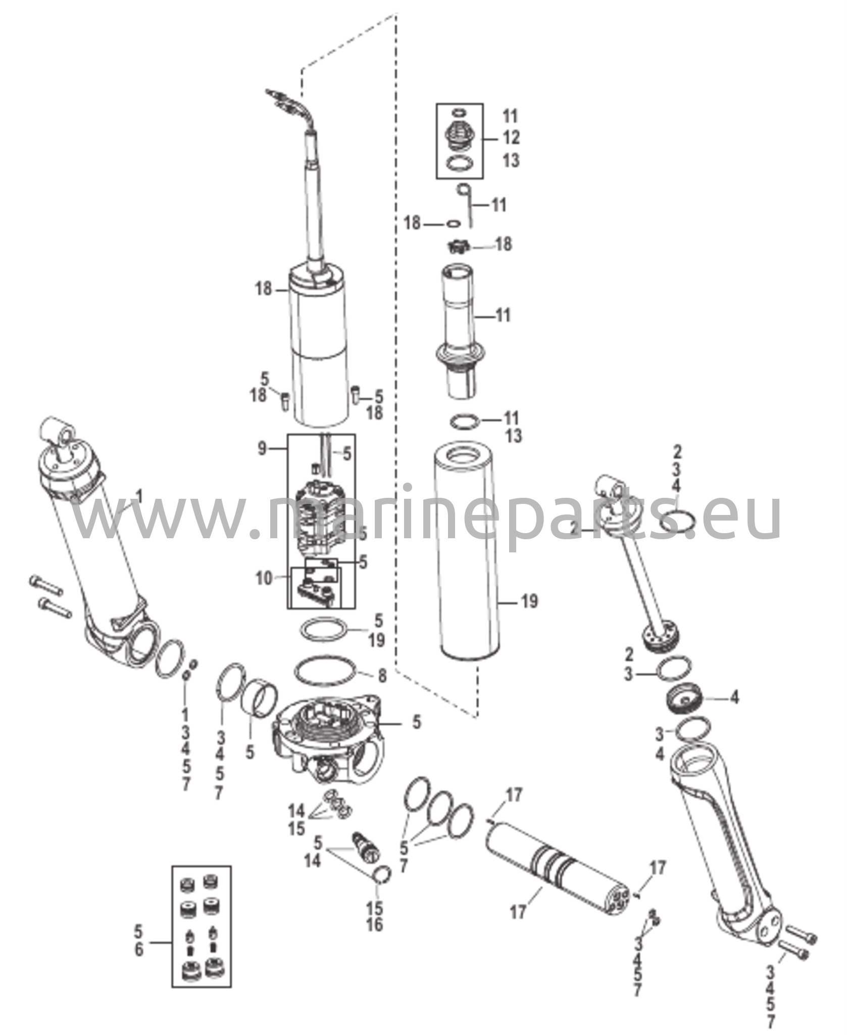 Voimansiirron trimmausosat
