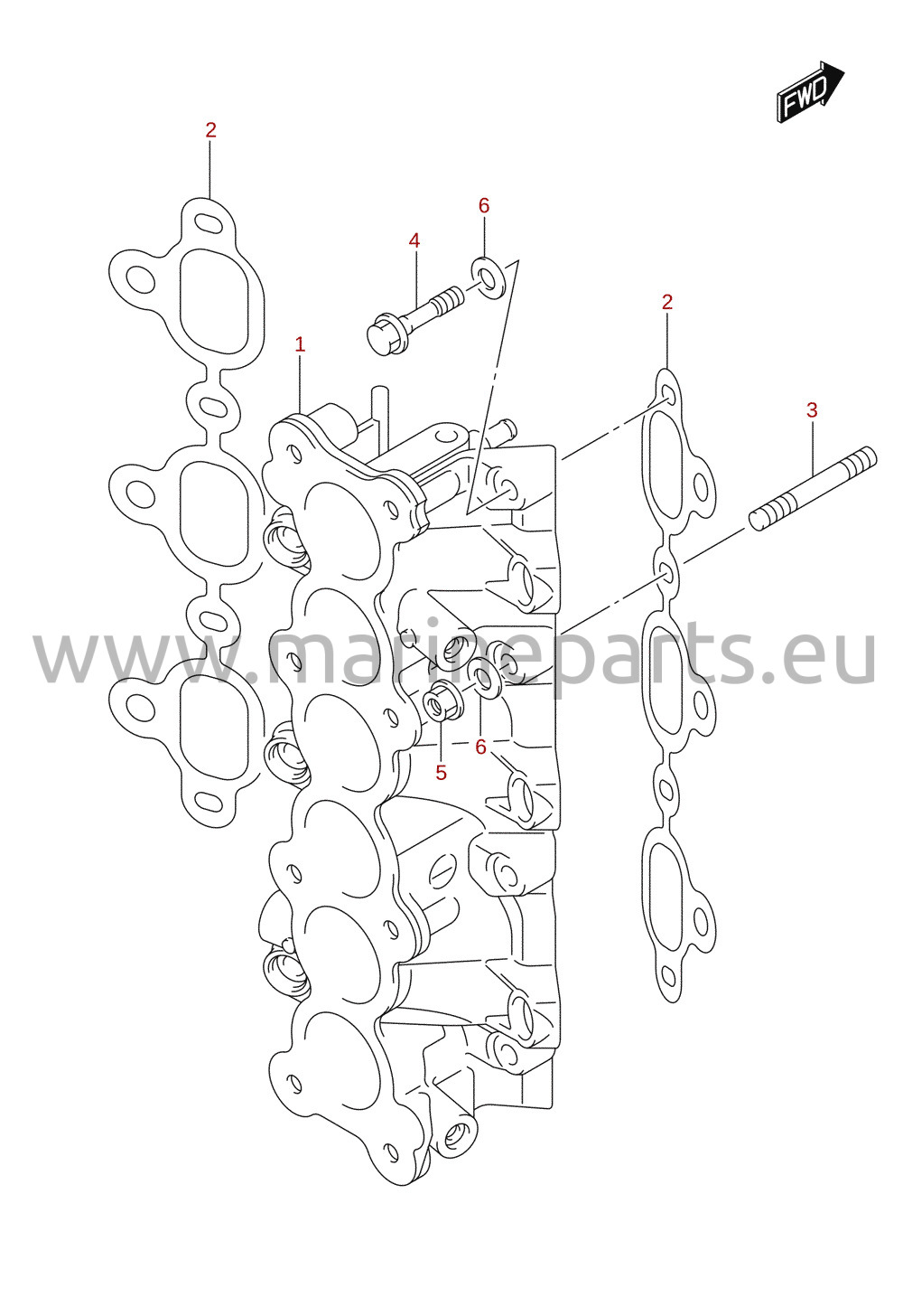 Indsugningsmanifold