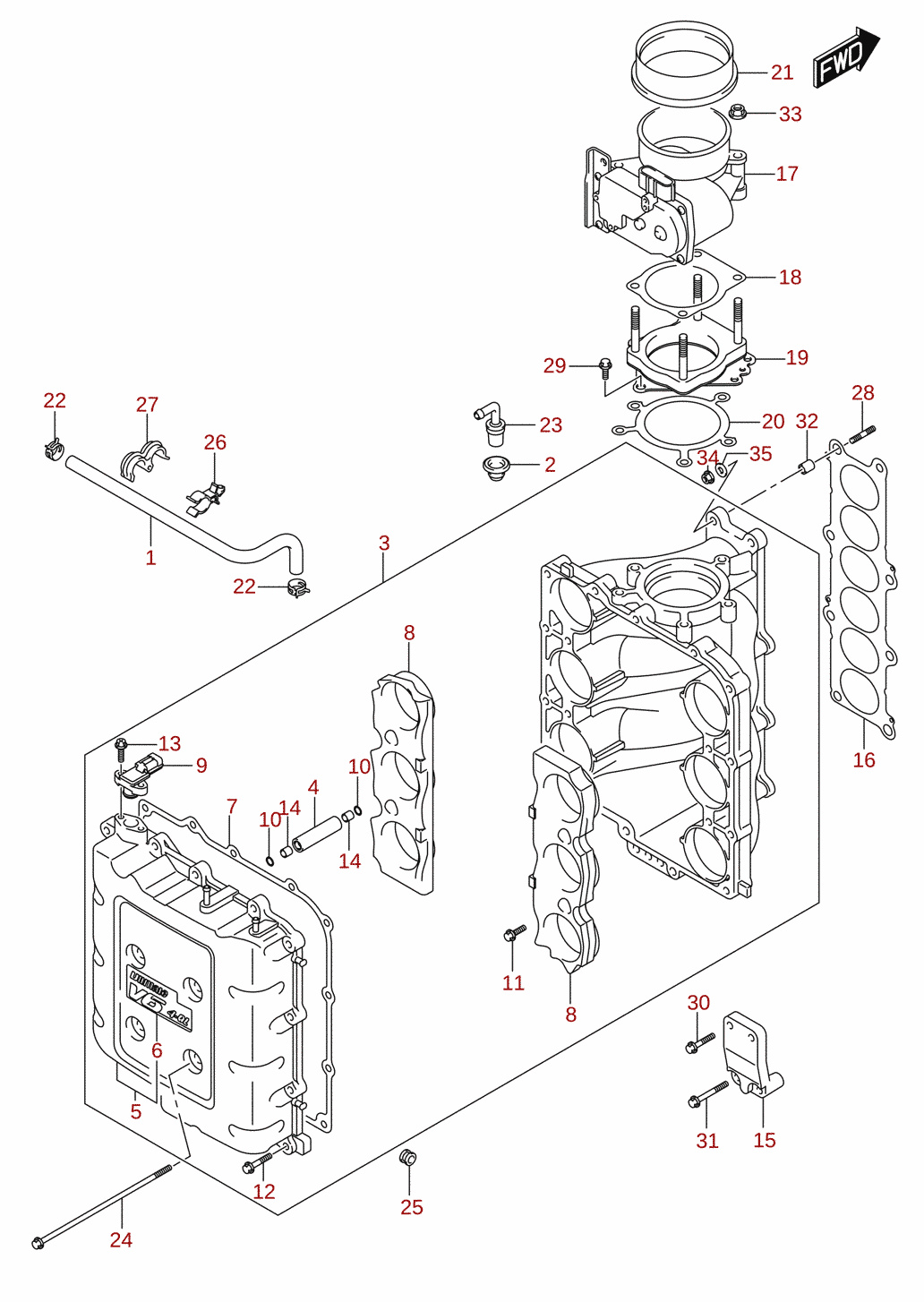 Throttle body