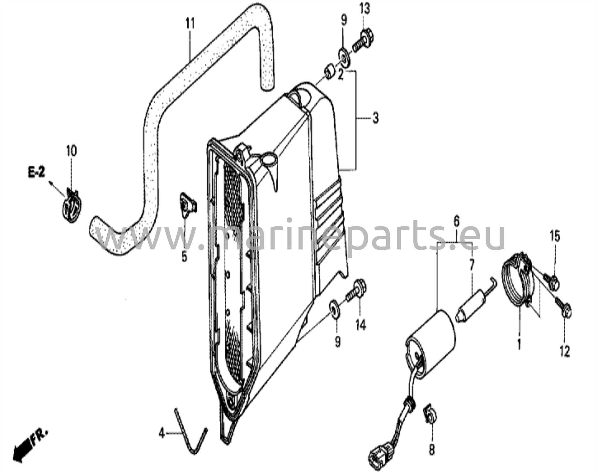 Äänenvaimenninkotelon suojus
