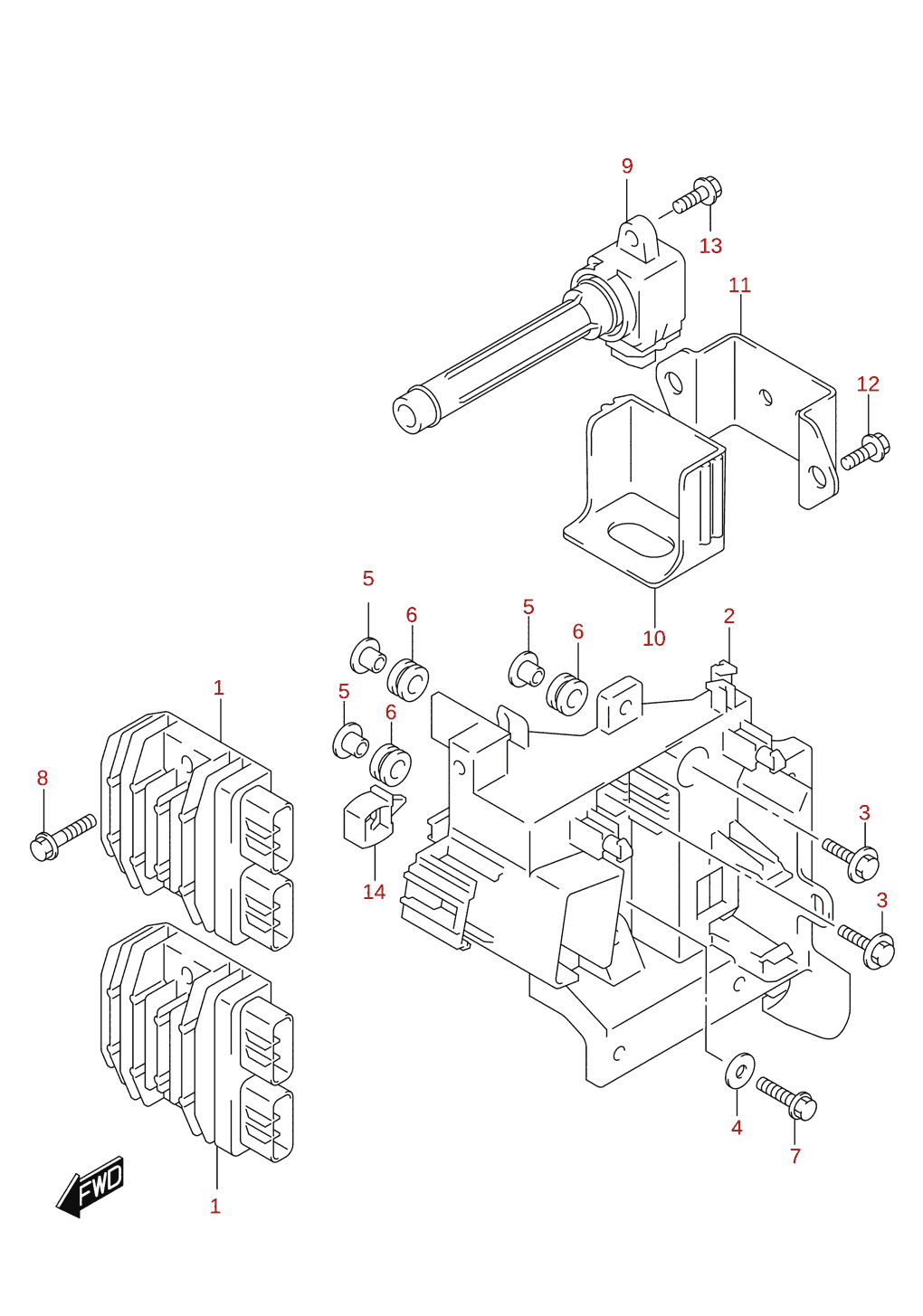 Rectifier / ignition coil