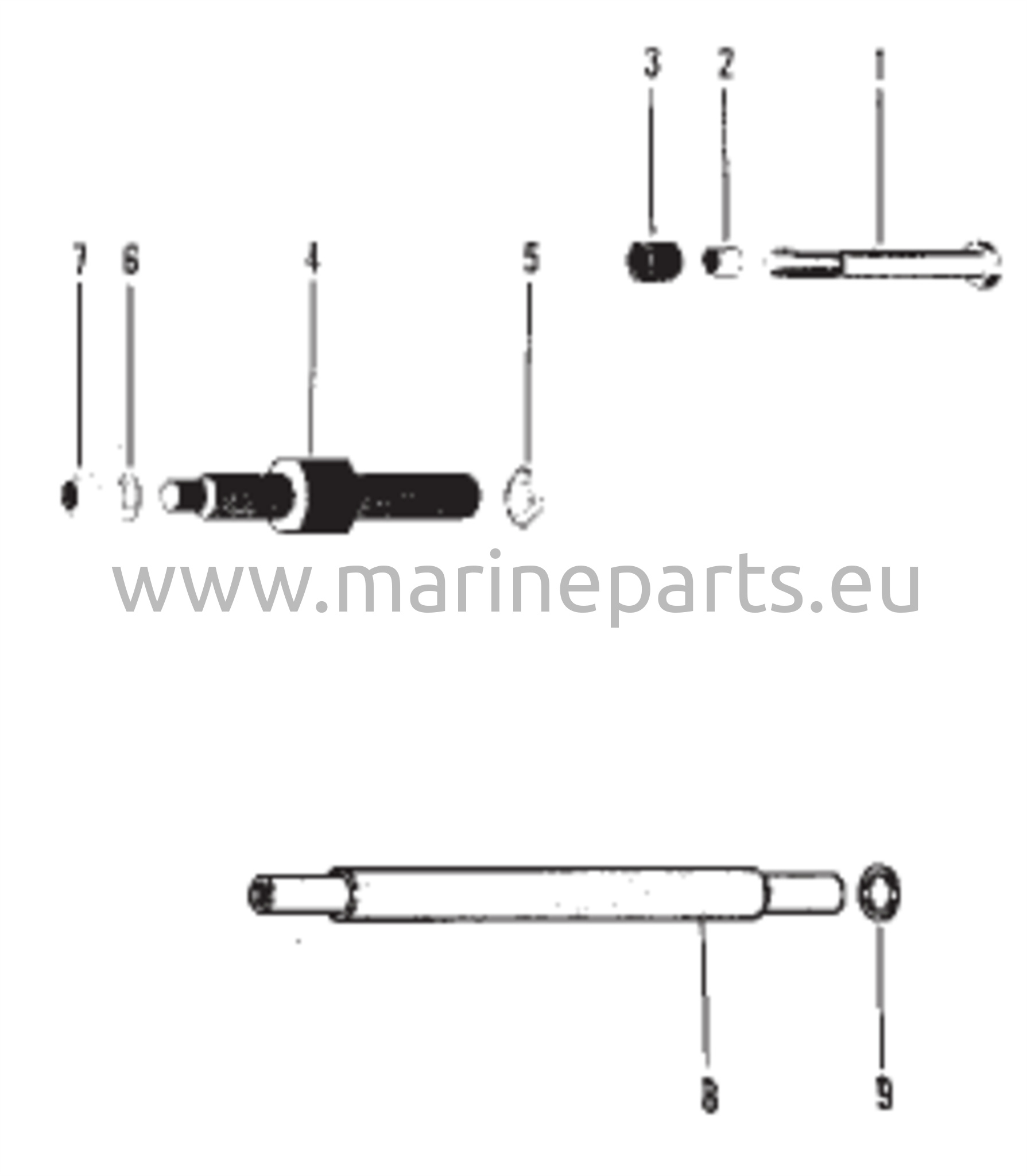 Mounting Hardware (Electric Handle) 