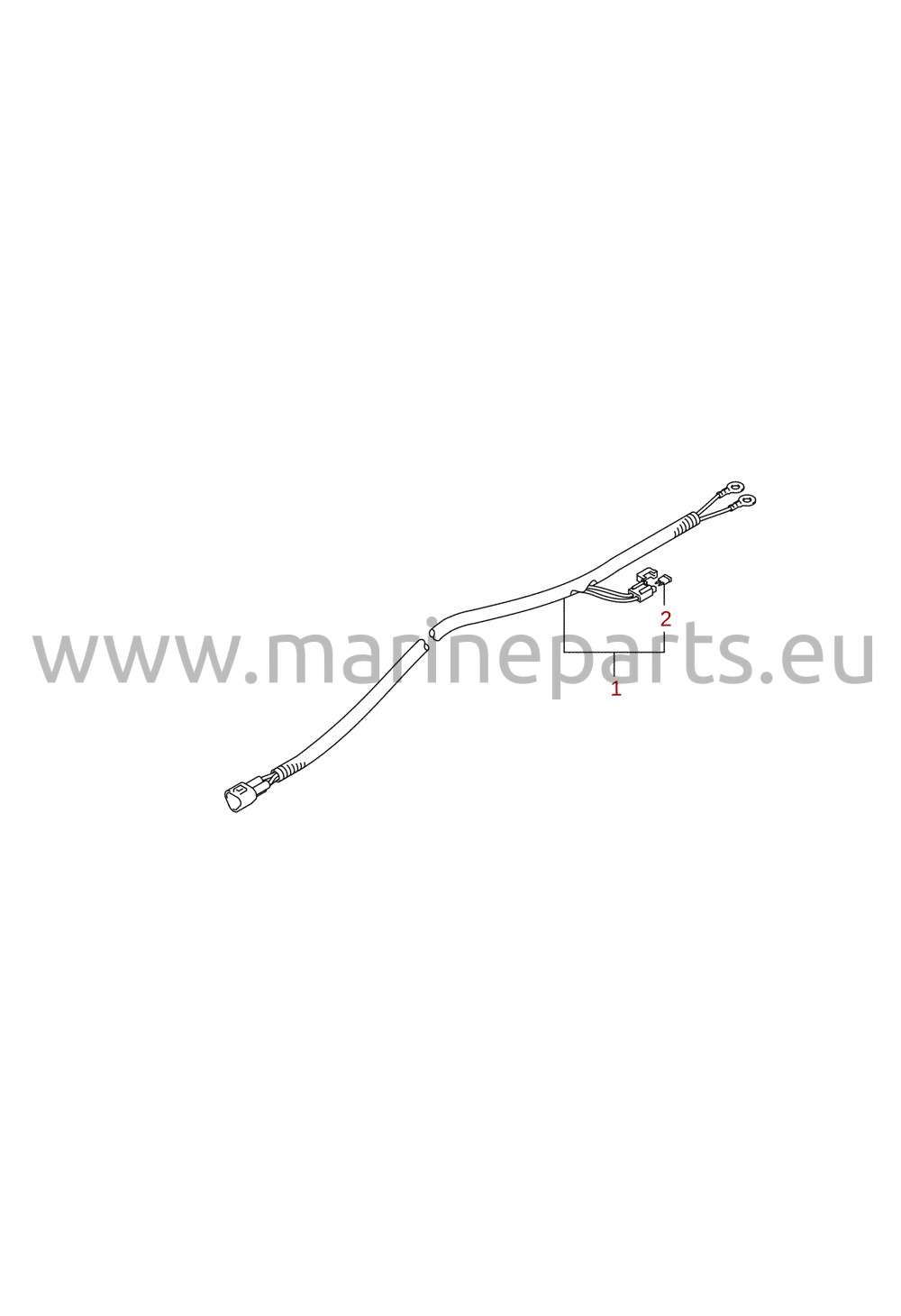 Kabelbaum (2) (DF150T, DF150Z, DF175T, DF175Z) (optional)