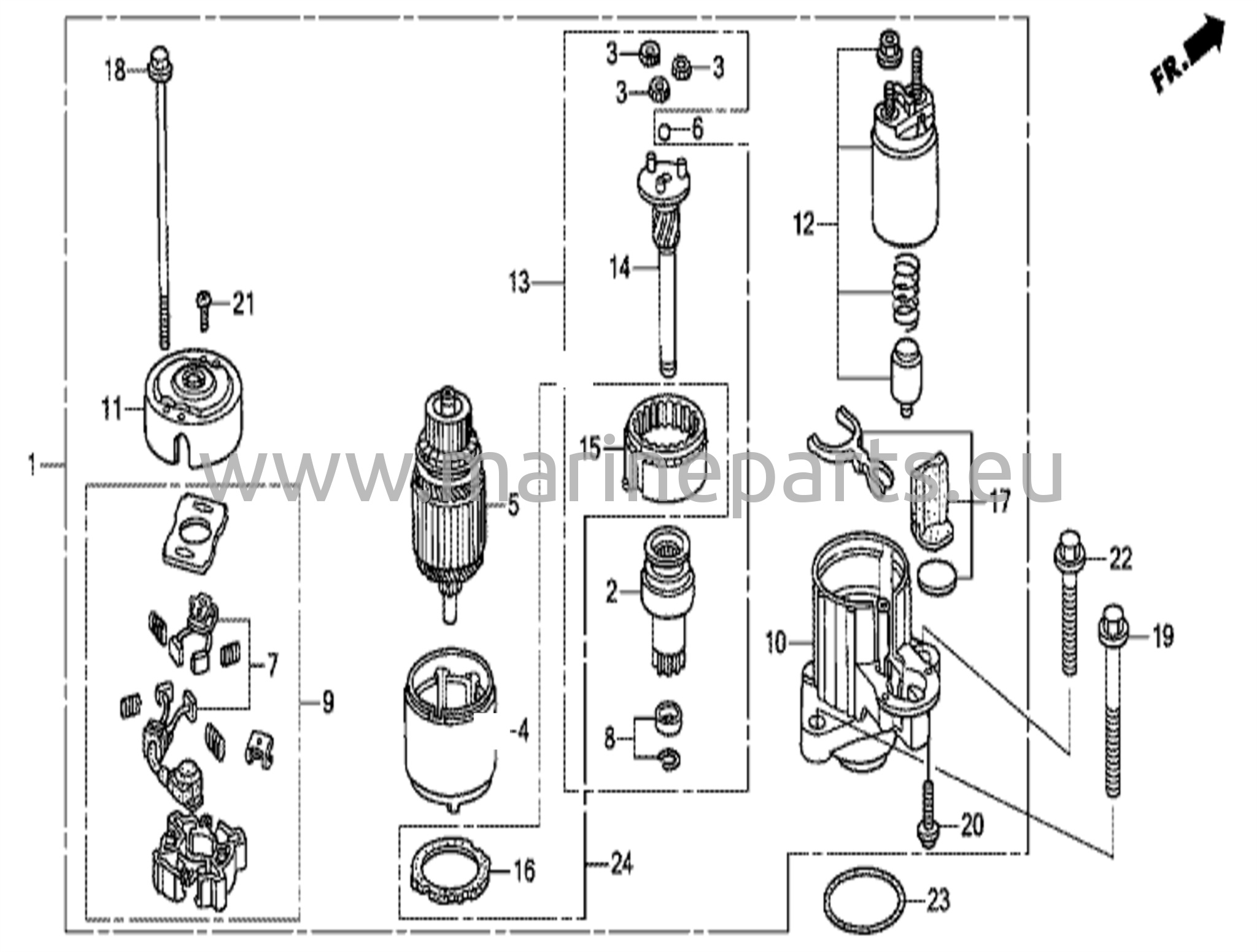 Sähköstarttimoottori