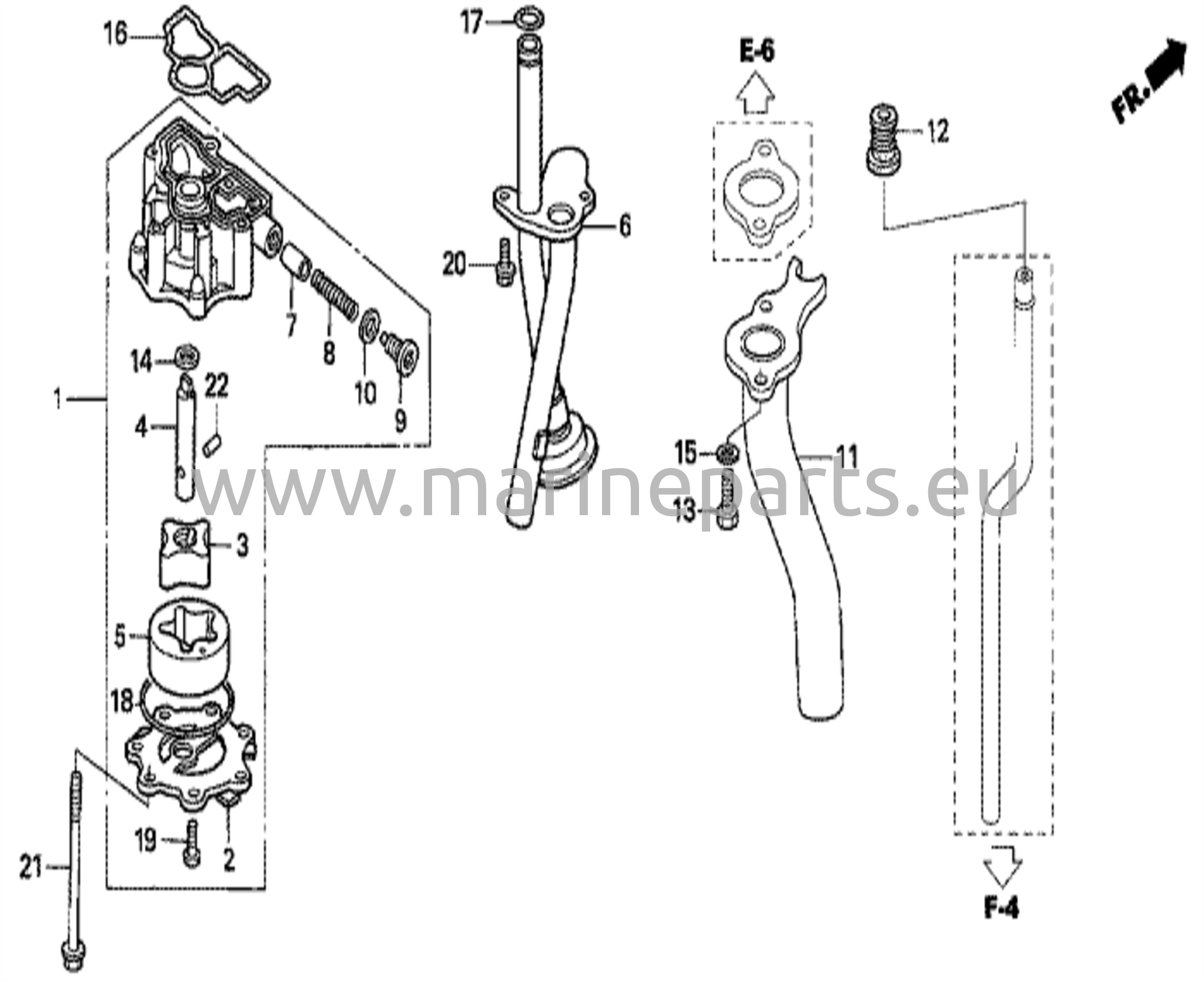 Öljypumppu/poistoletku