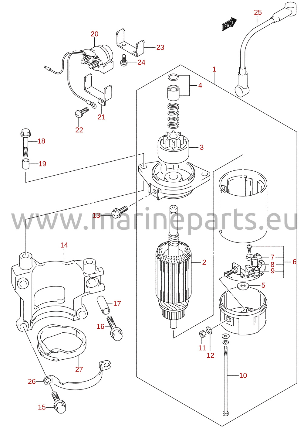 Starting motor (2004)