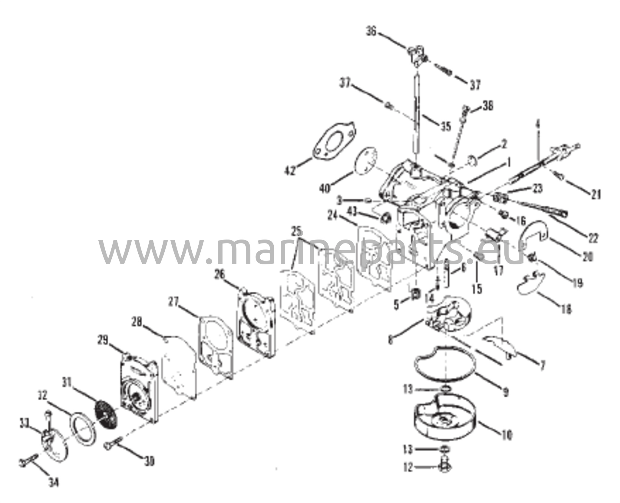 Carburetor Assembly (Tillotson) 