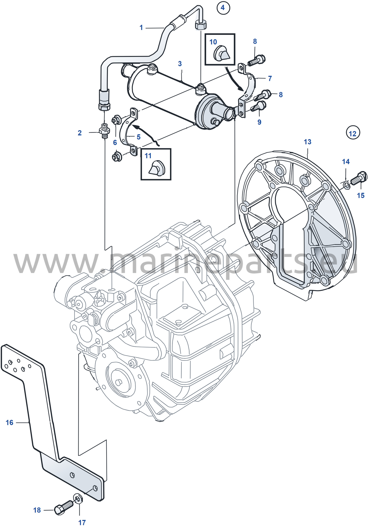 Connecting Components for HS25A-A