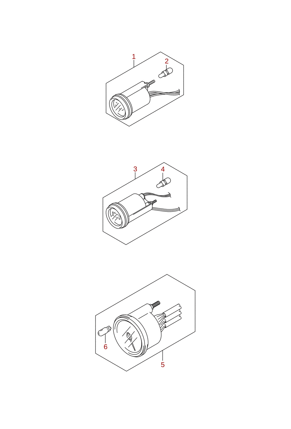Meter (DF70A, DF80A, DF90A)