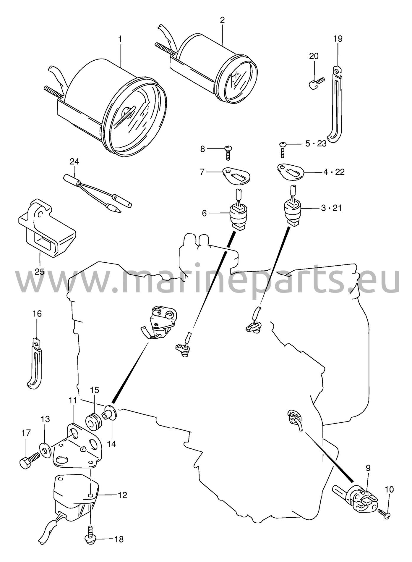 Sensor & instrument (DT150EPI, DT200EPI, DT225)