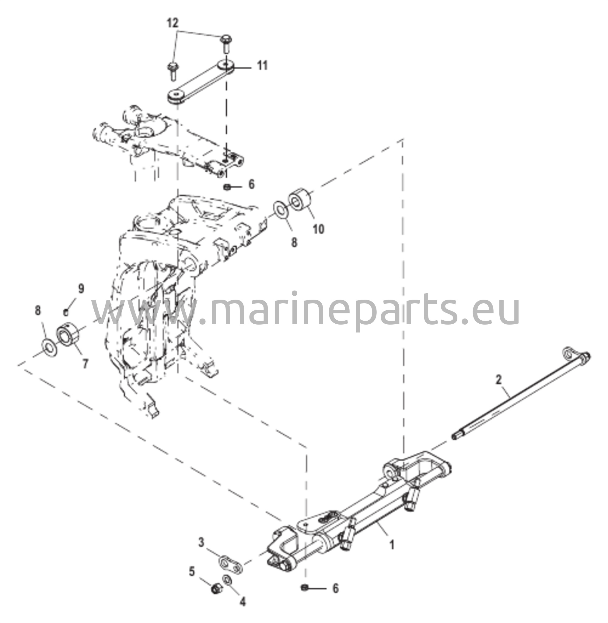 Ohjaussylinterin kokoonpano