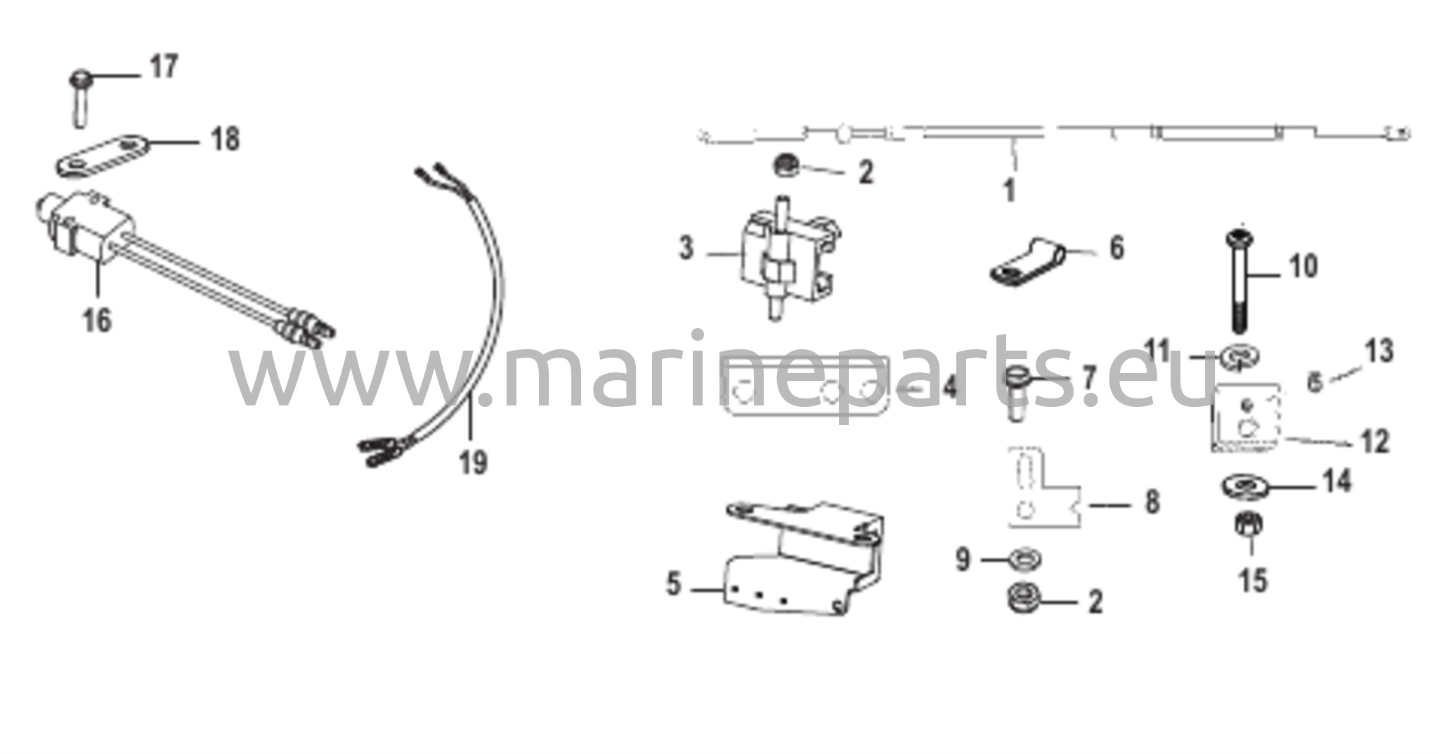 Peräsimen kahvan sovitinpaketti (Jet 65)