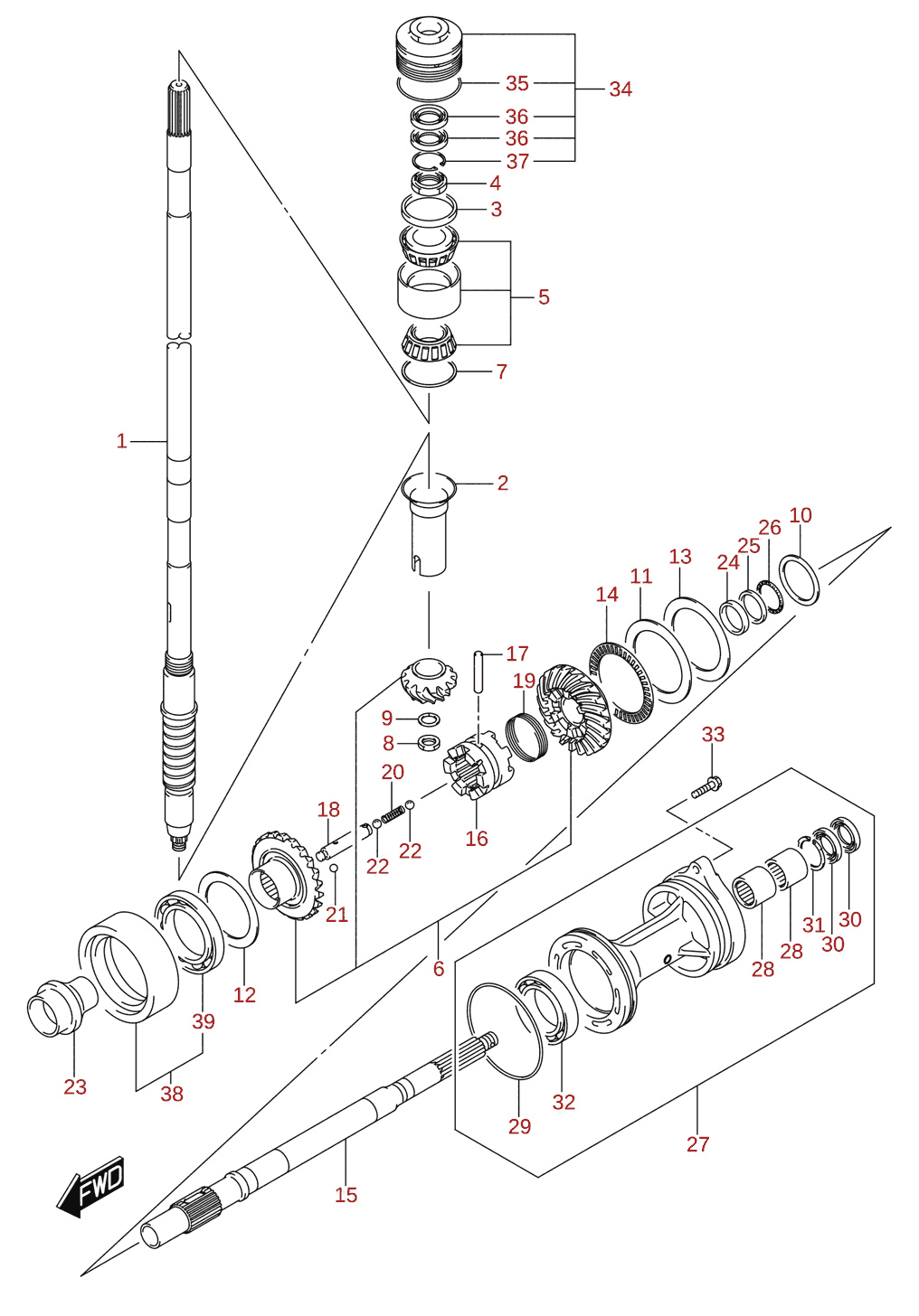 Transmission (DF250Z)