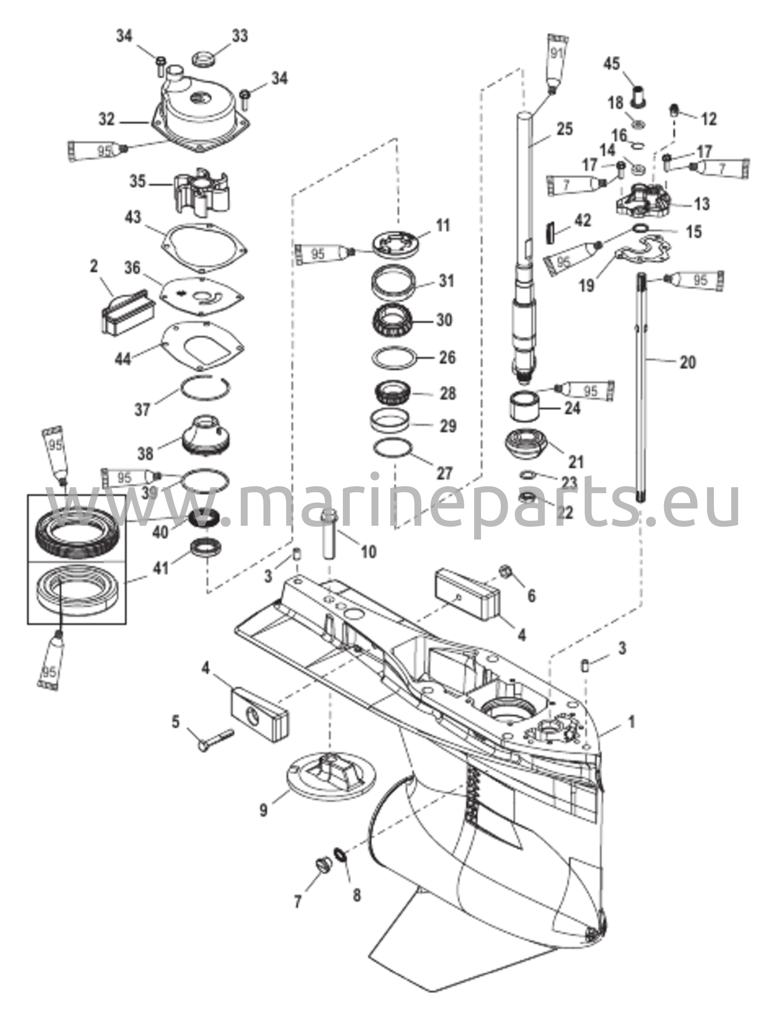 Växelhus (Drivaxel)