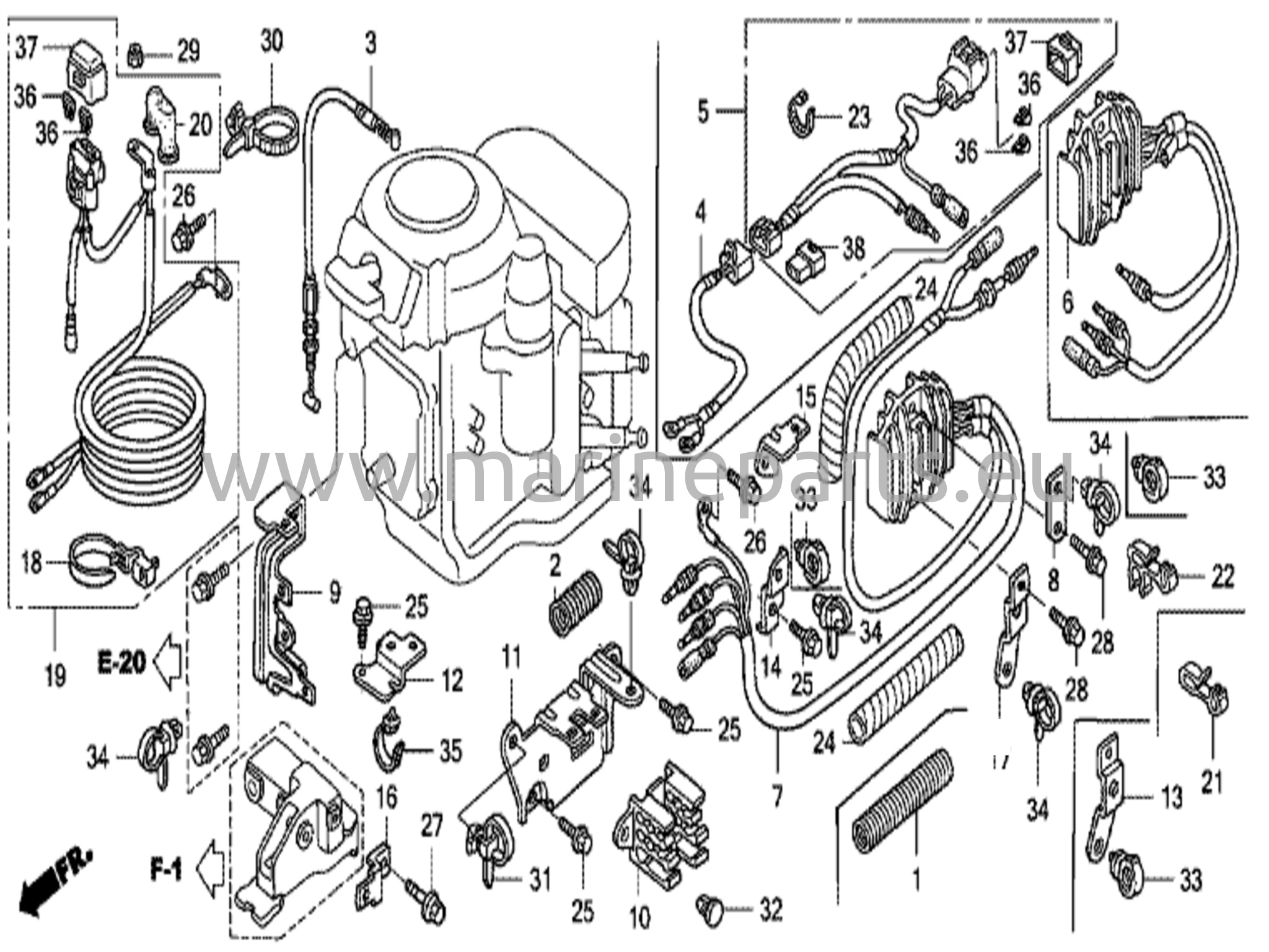 Regulaator ja käivituskaabel