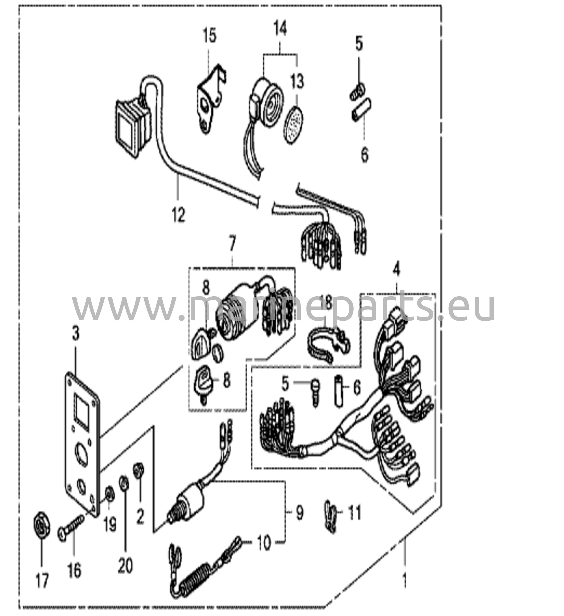 Lülitipaneeli komplekt (2)