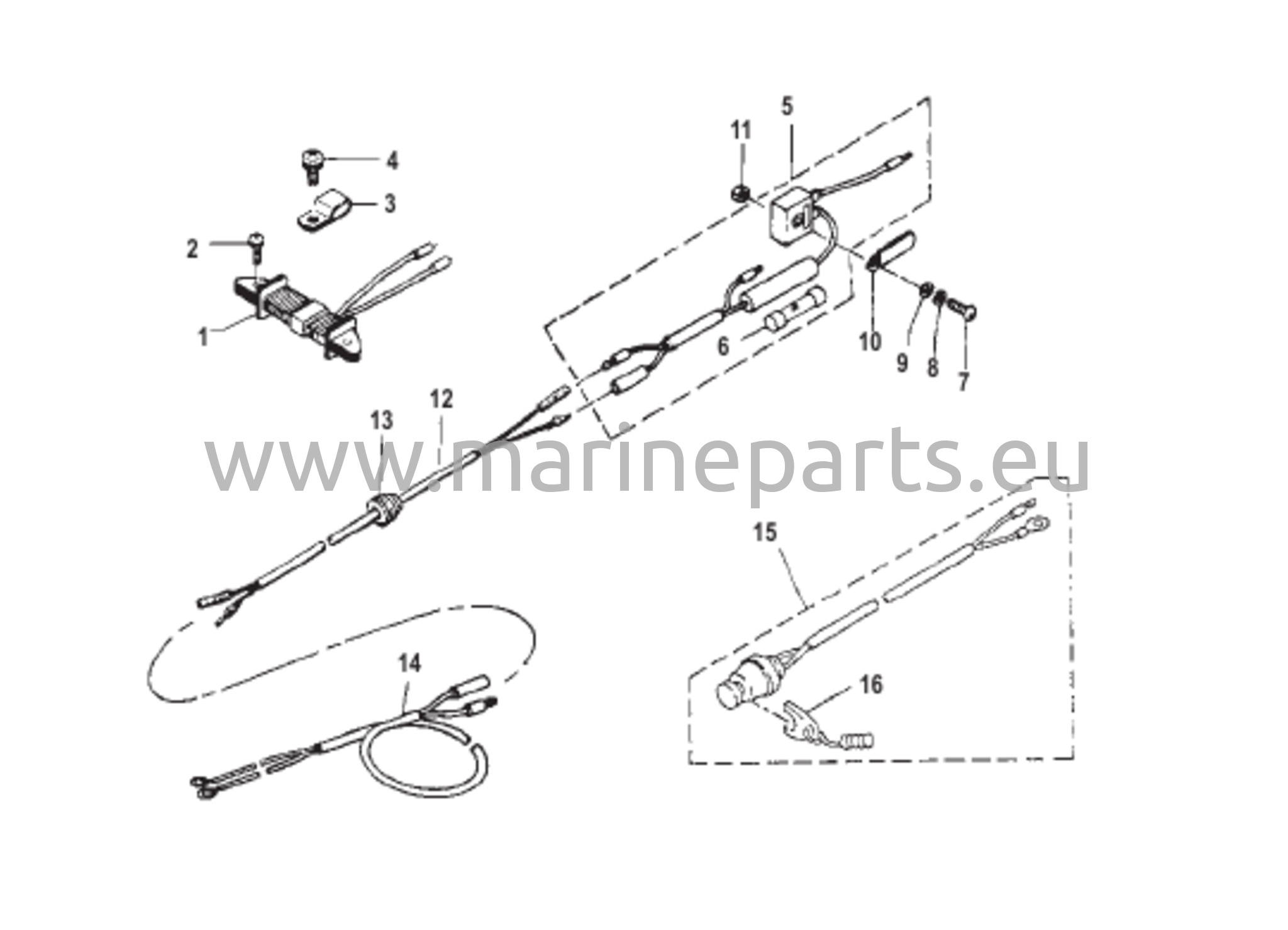 Sailpower/Sailmate-komponentit