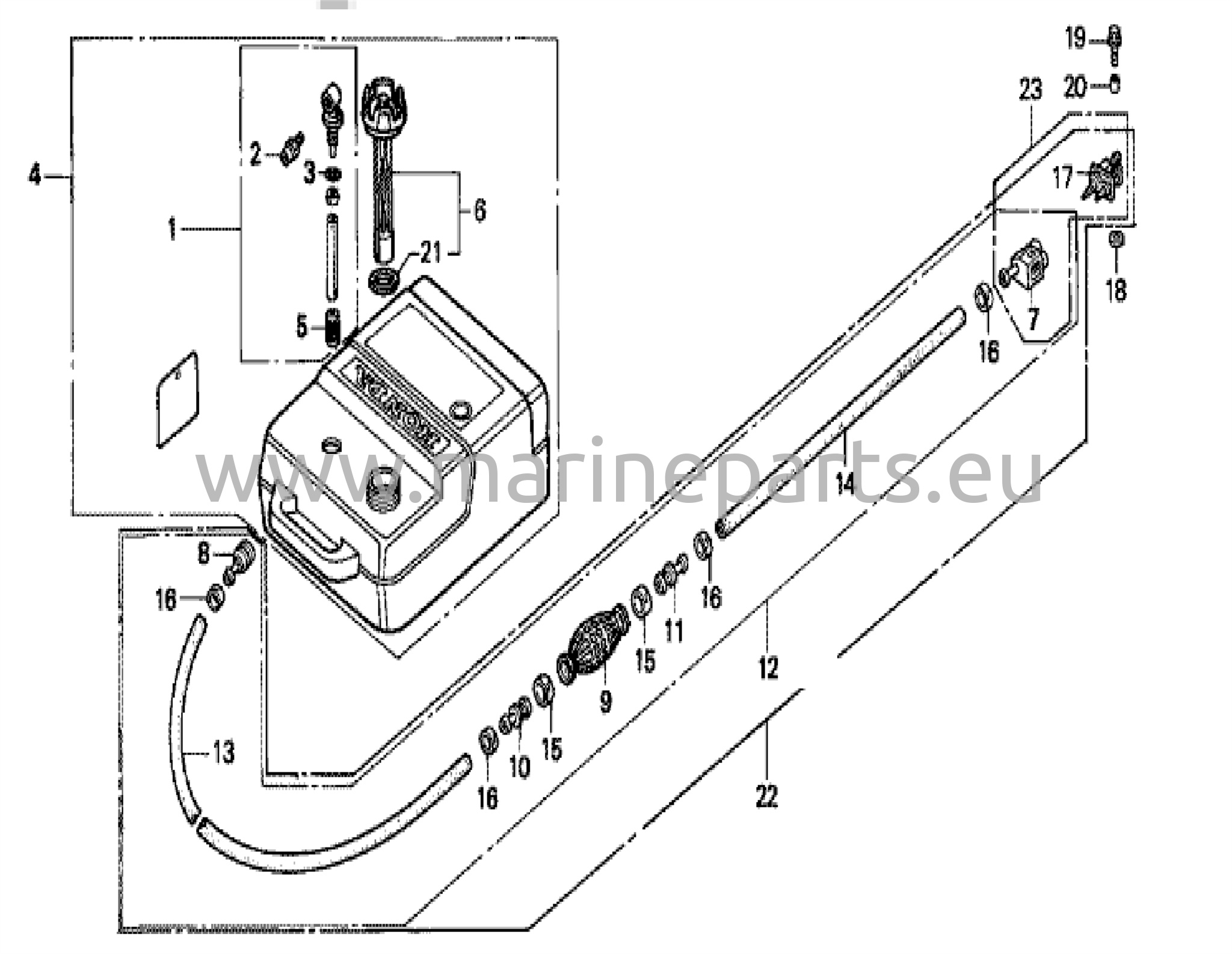 Bränsletank, extern