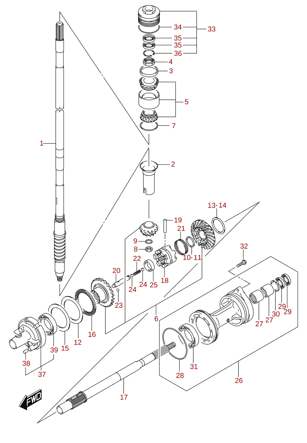 Transmission (DF200T)