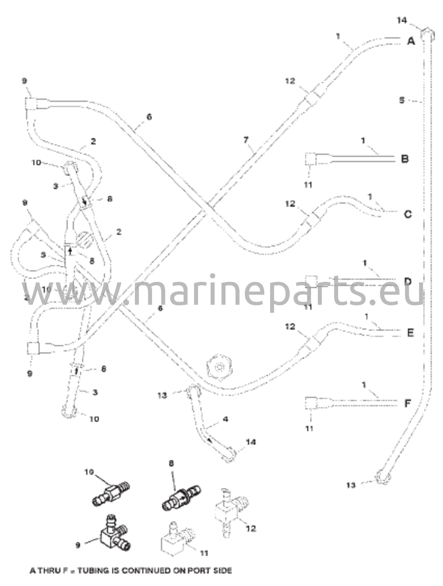 Ilmanpoistojärjestelmä (oikea puoli) (sarjanumero 0G485989 ja siitä eteenpäin)