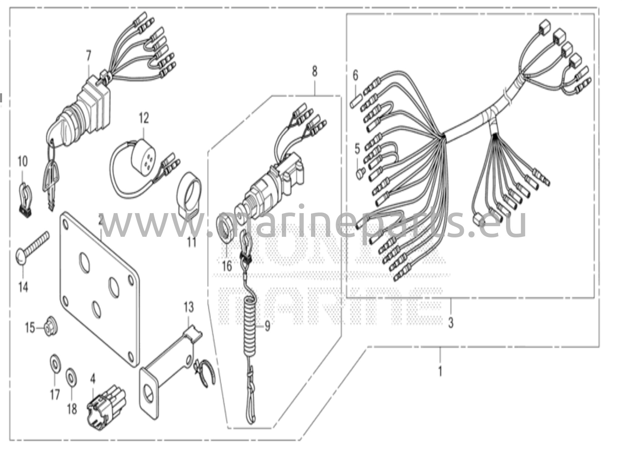 Kytkinpaneelisarja (4) (mekaaninen)