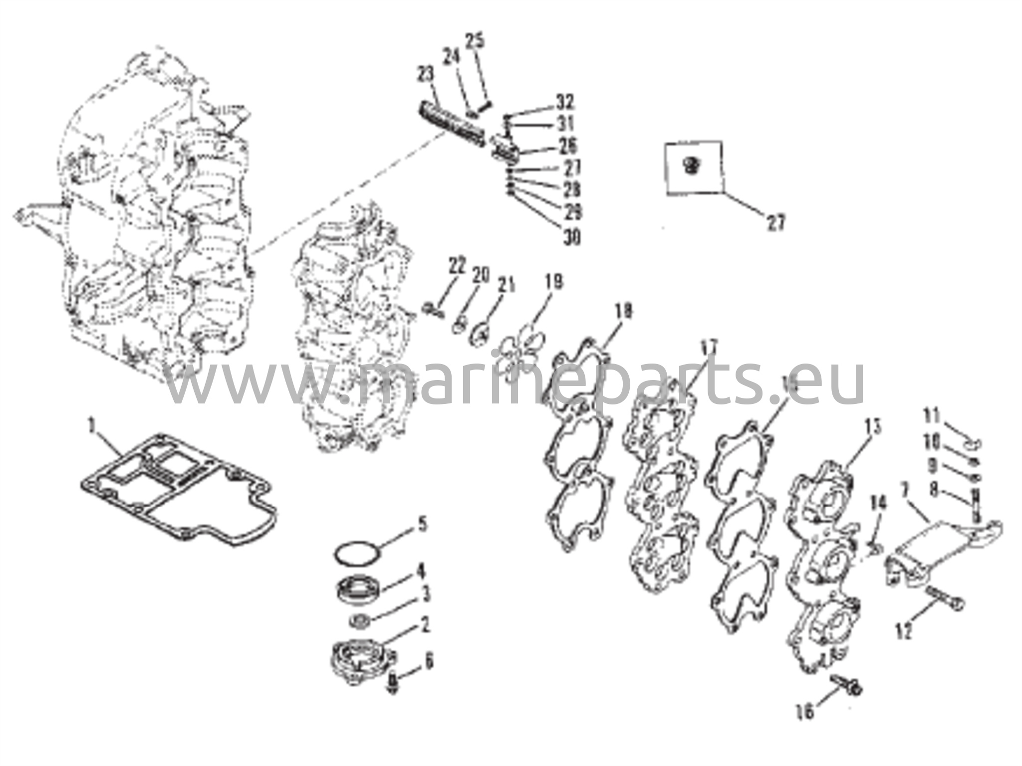 Induction Manifold and Reed Block 