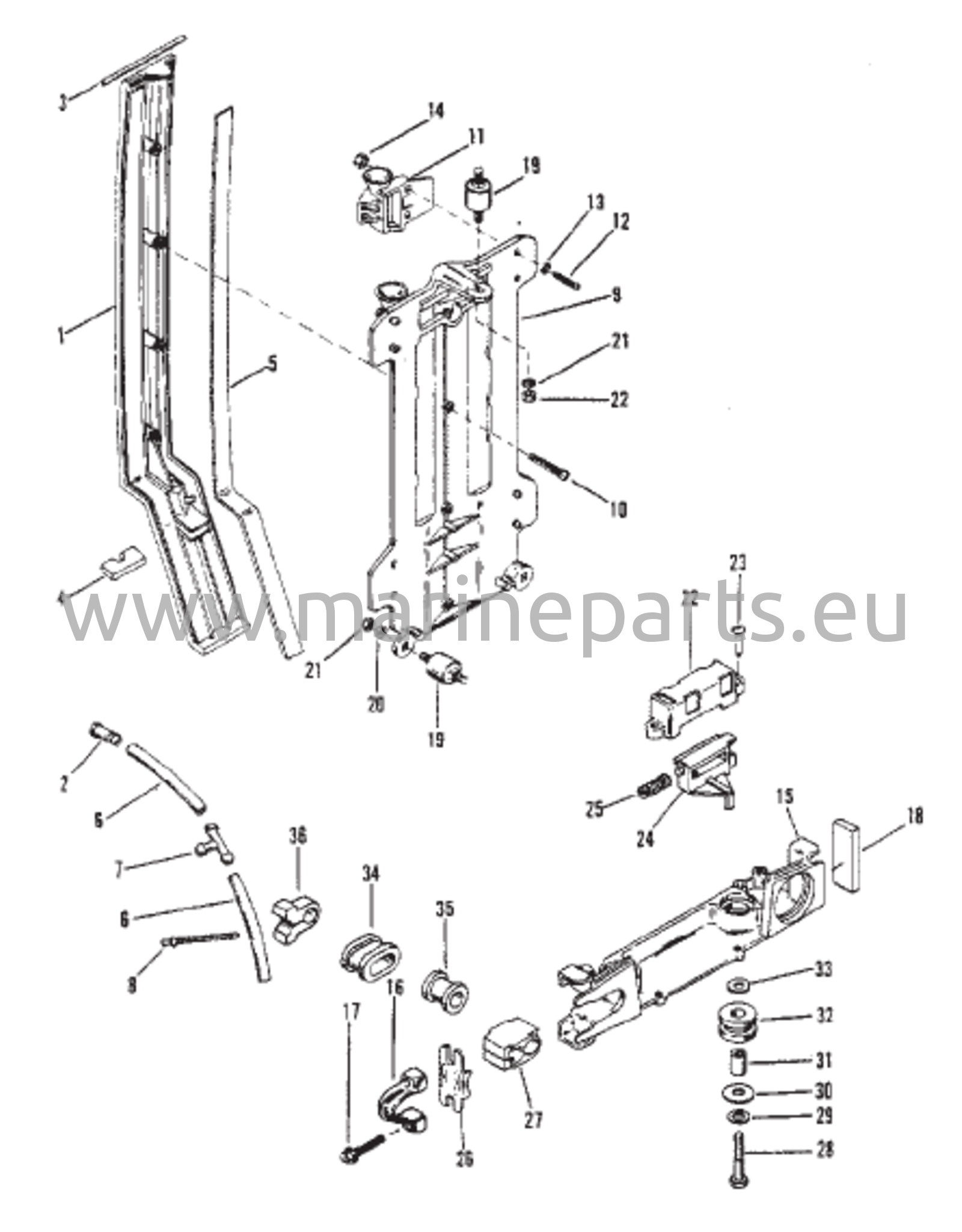 Cowl Mounting Brackets 