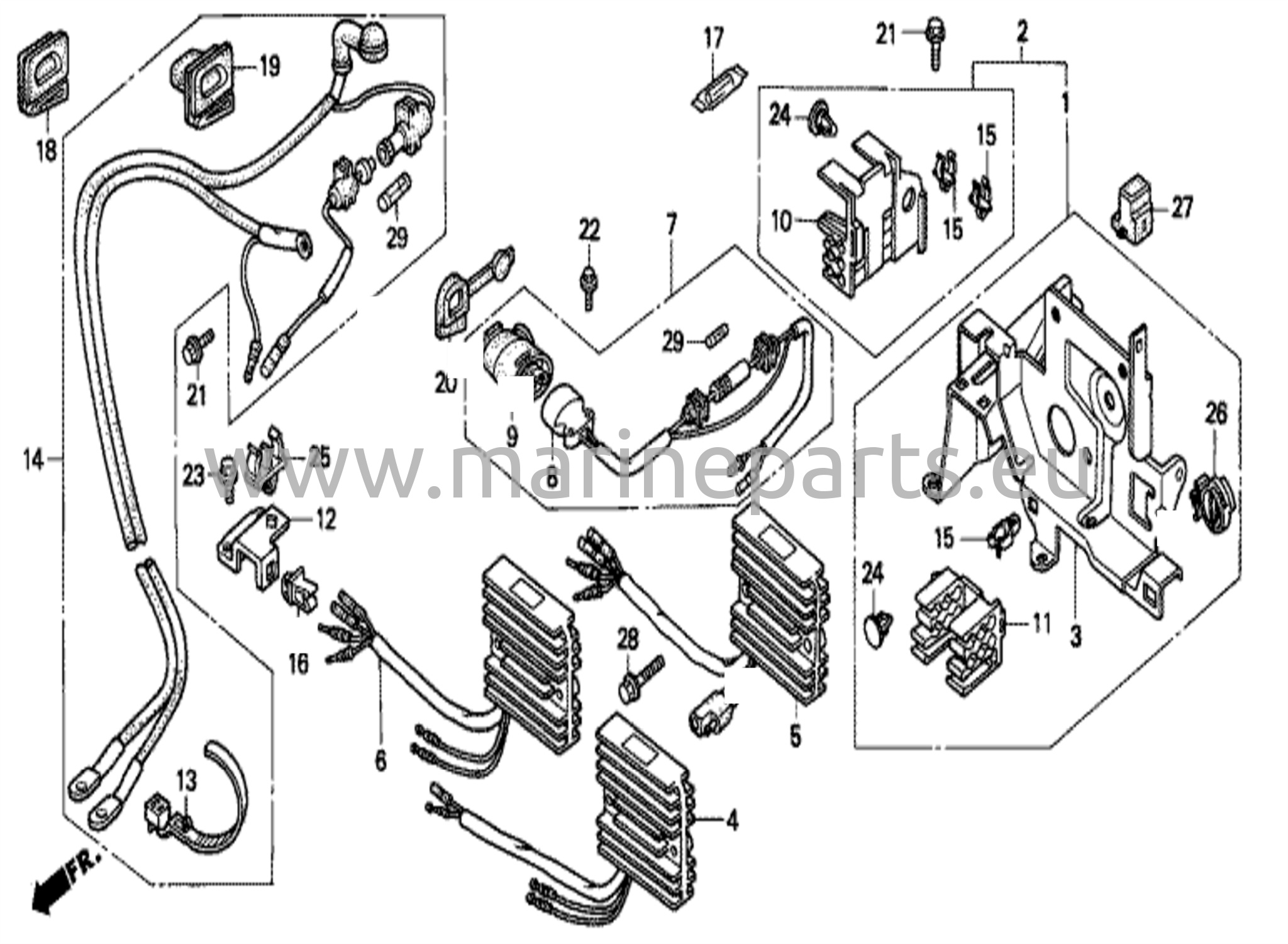 Regulator & Starter cable