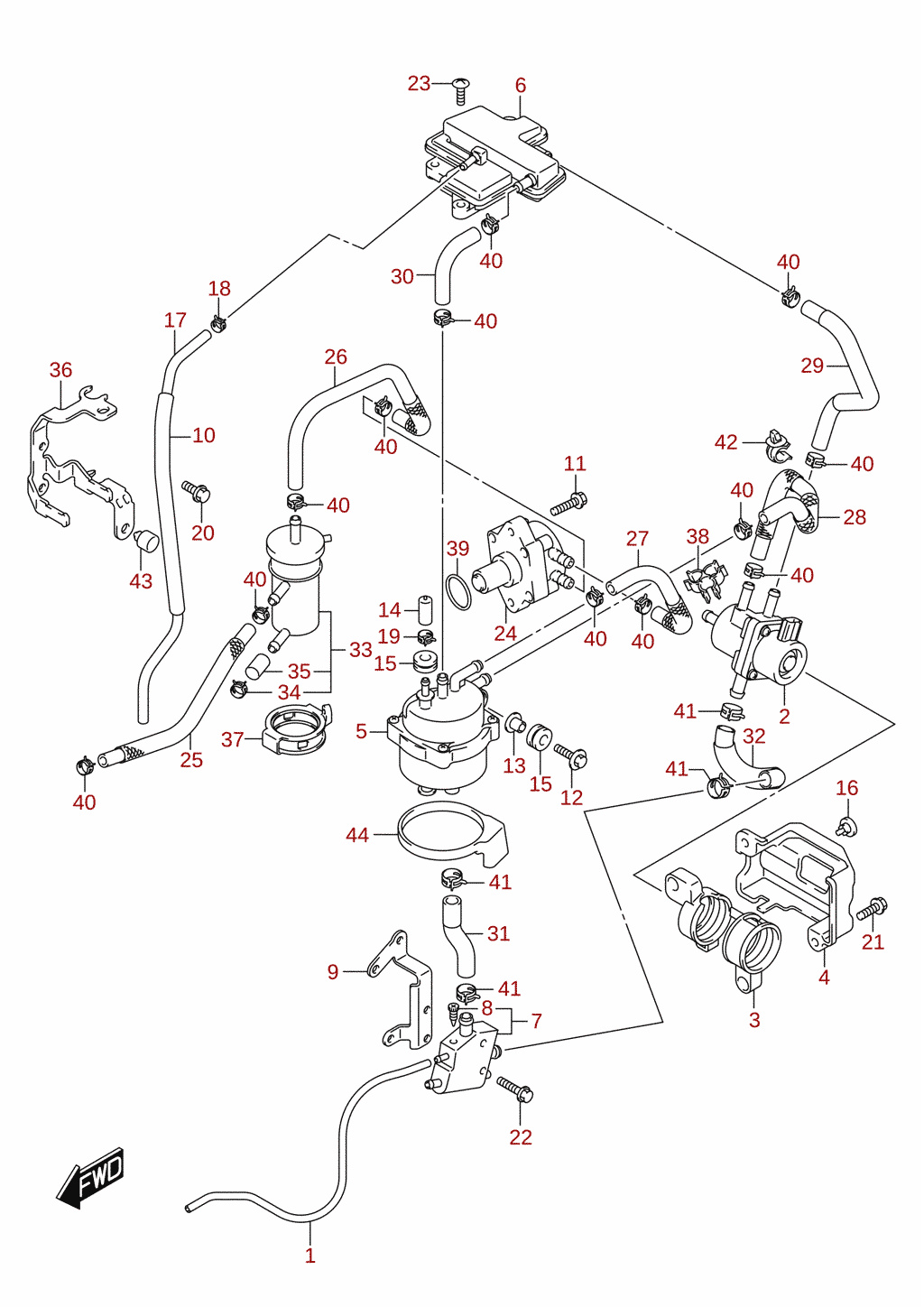 Fuel pump (DF20A)