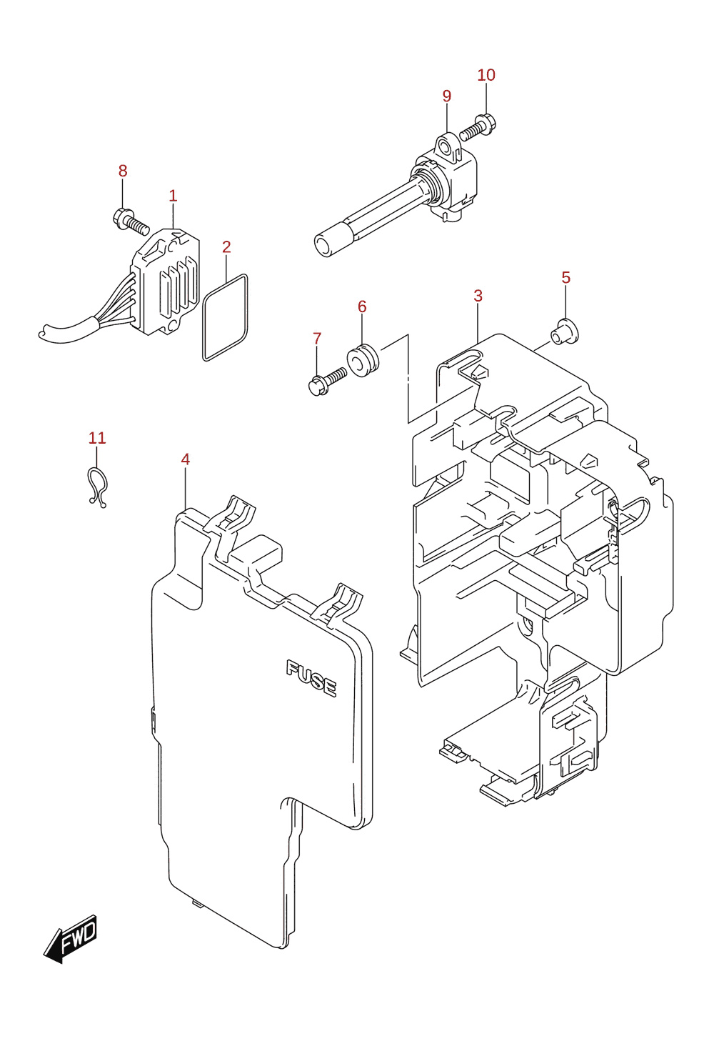 Rectifier / ignition coil