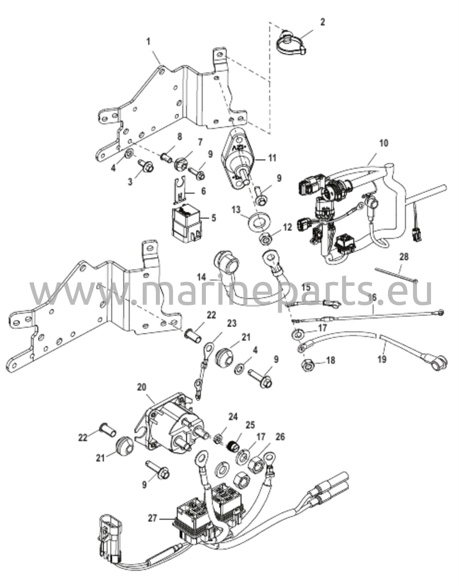 Electrical Plate Assembly 