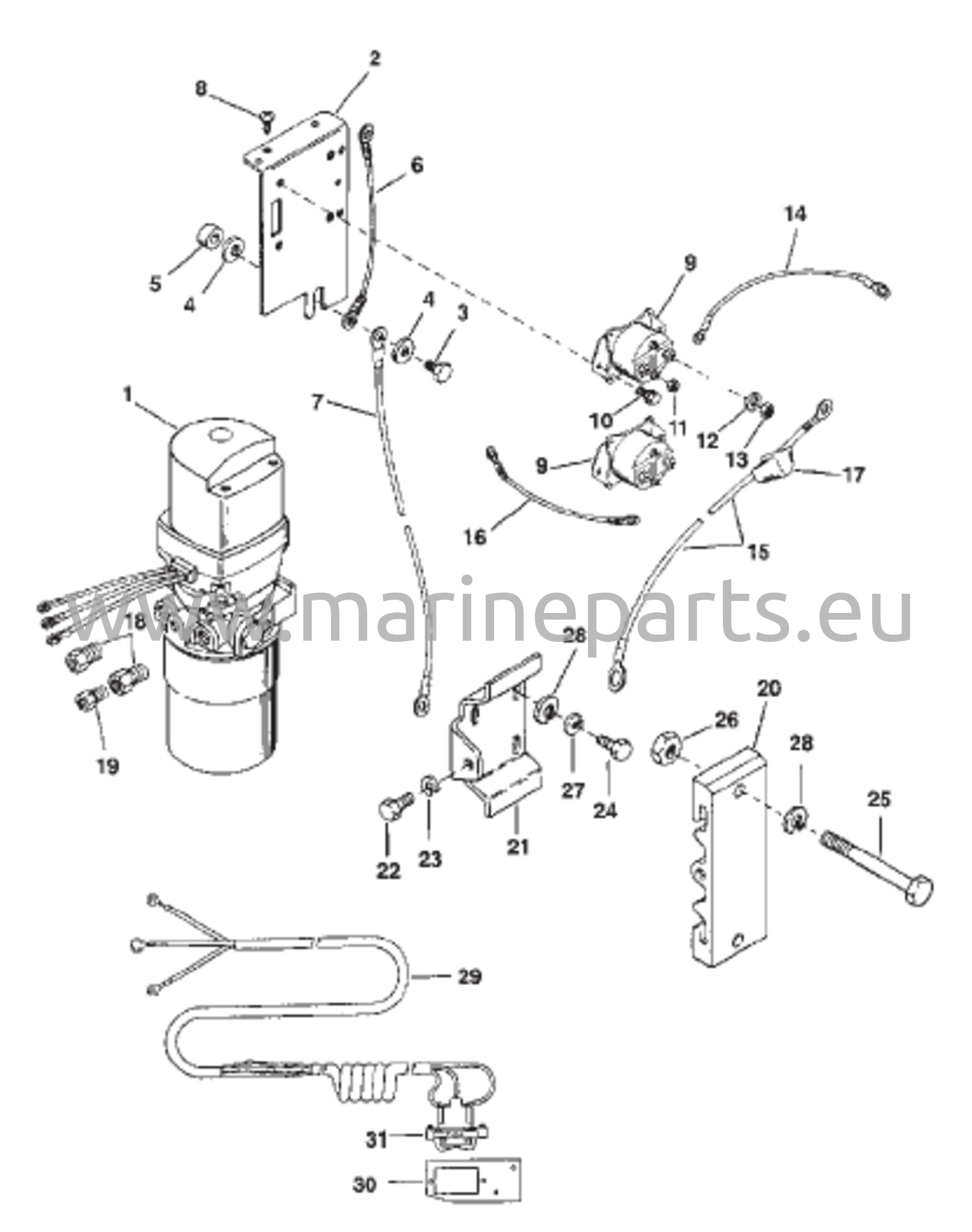 Hydraulic Trim Pump Kit 