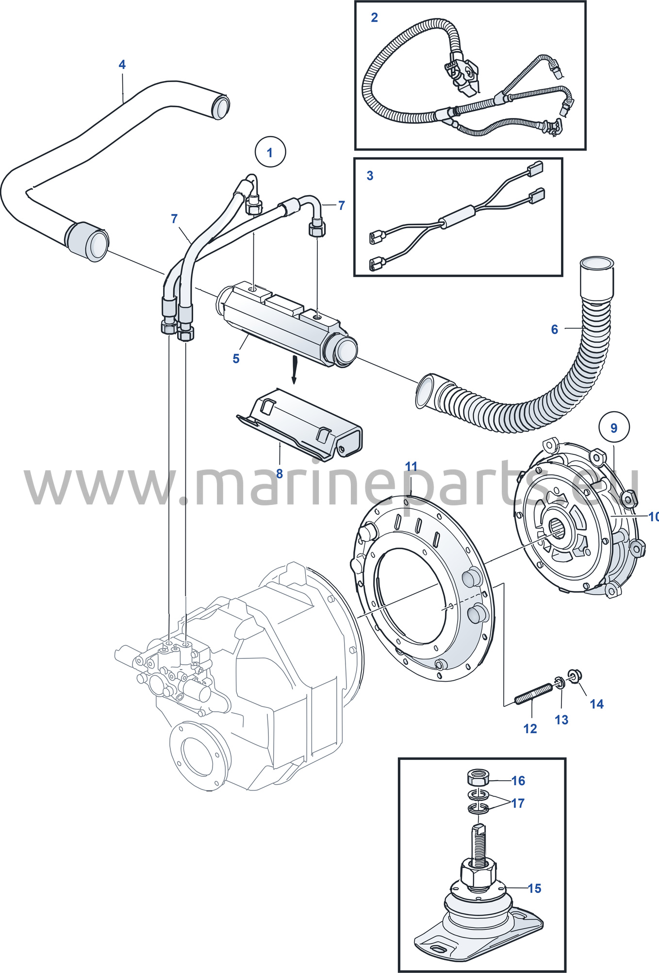 Connecting Kit Reverse Gear HS63AE