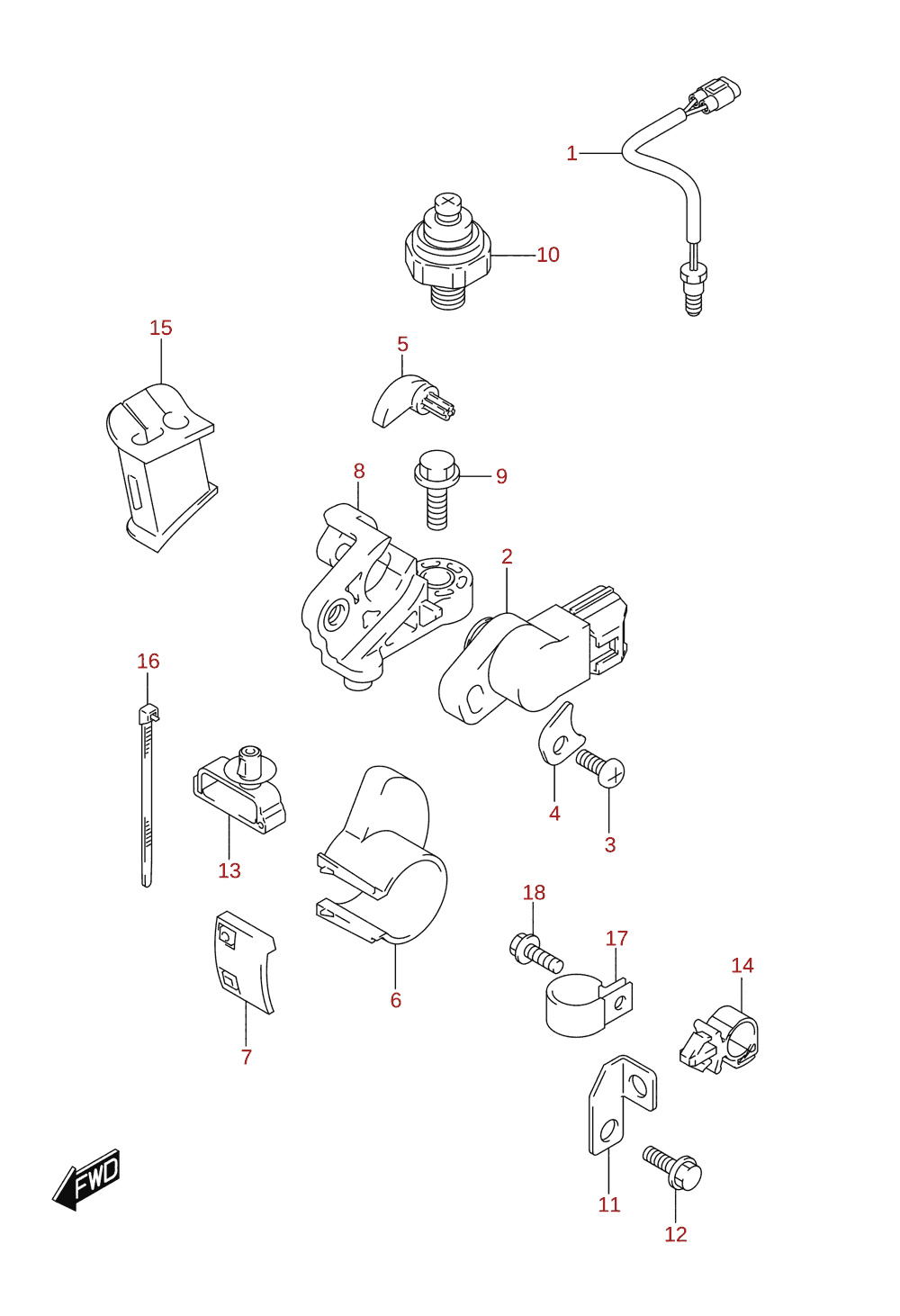 Andur (DF40AST, DF40ASVT, DF50AVT, DF60A, DF60AVT)
