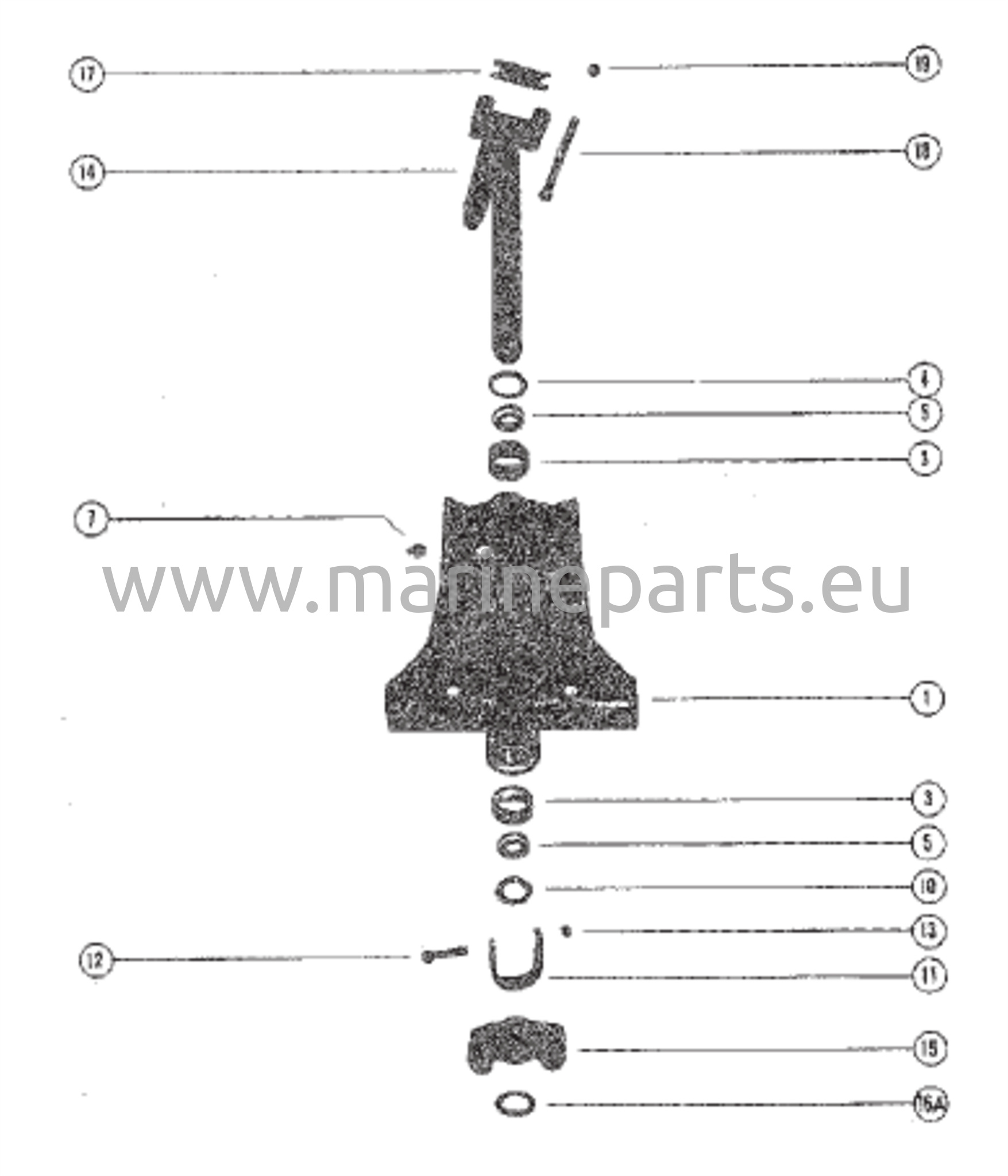 Kääntyvän kiinnikkeen kokoonpano