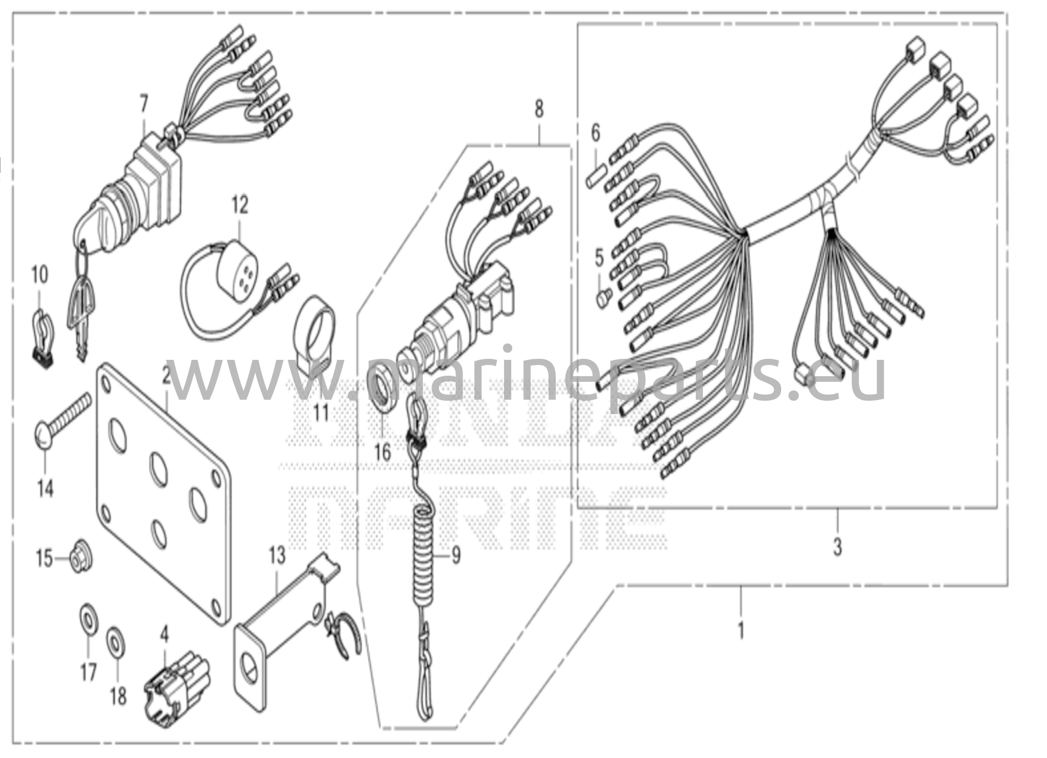 Kytkinpaneelisarja (5) (mekaaninen)