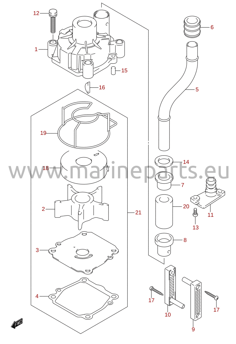 Vattenpump