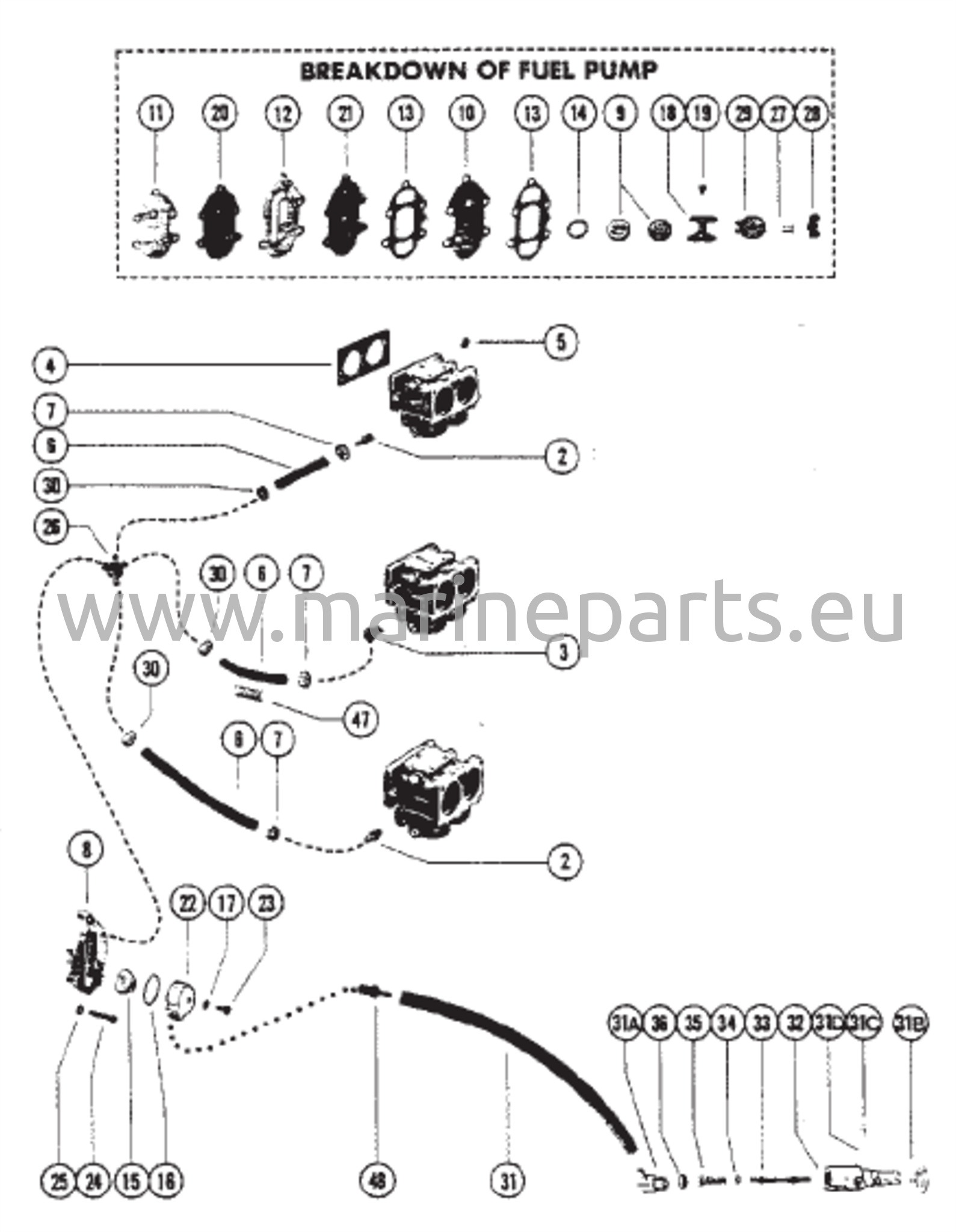 Polttoainepumppu (Design I)