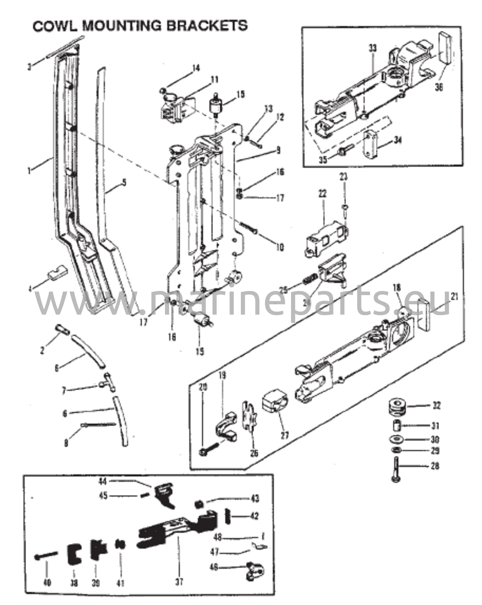 Tuulilasin kiinnitystelineet