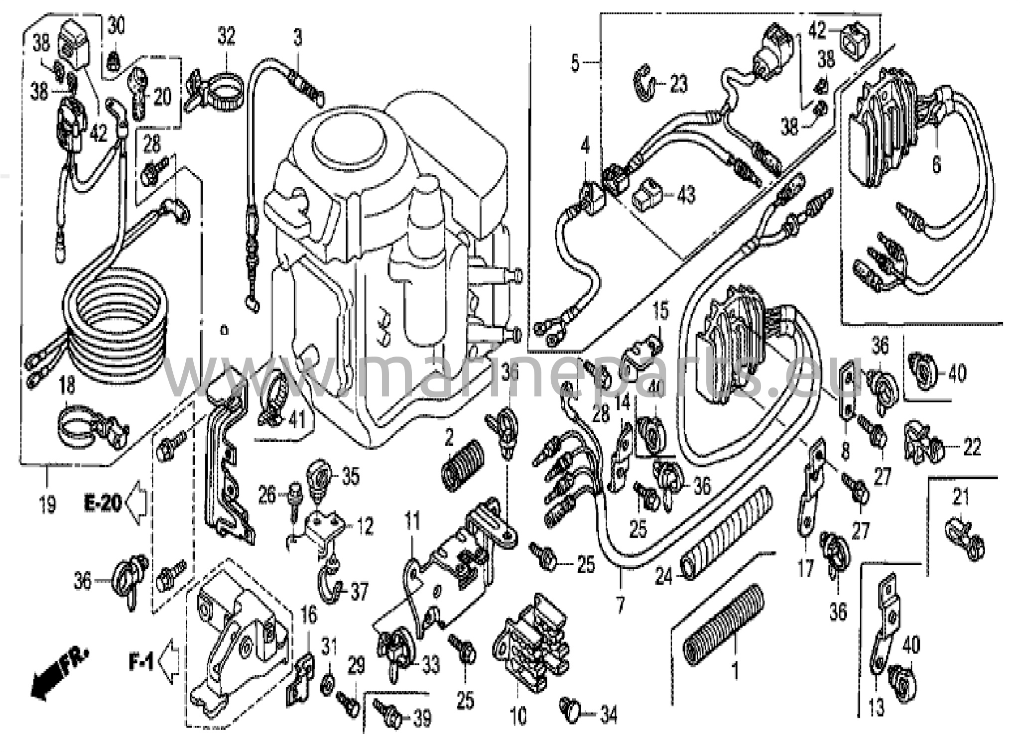 Regulator- och startkabel