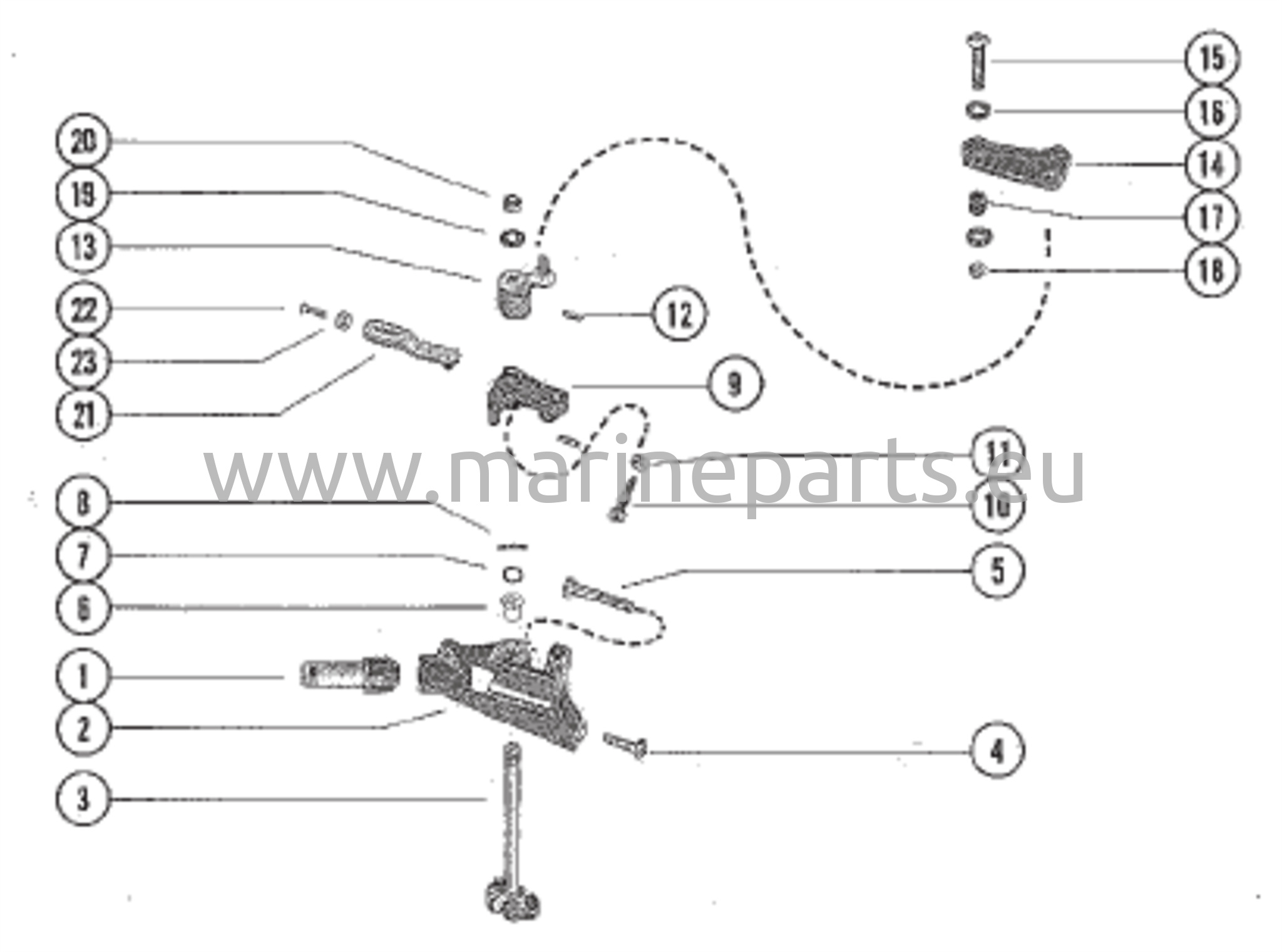 Kaasukahvan ohjausmekanismi