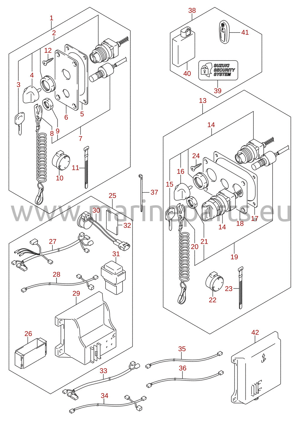 Keyless start (optional)