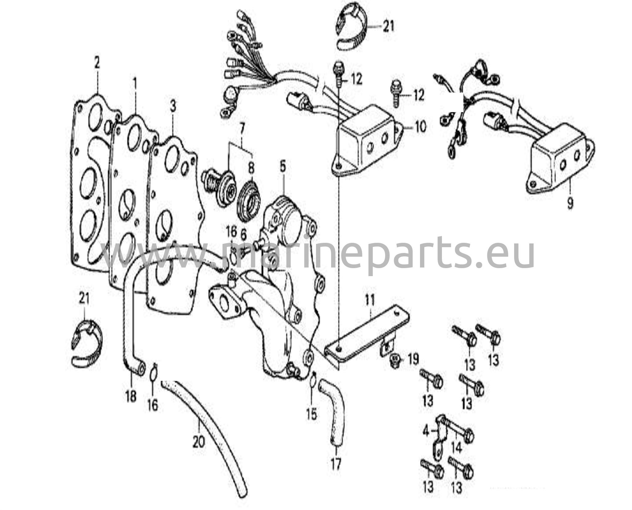 Sissevõtu kollektor ja CDI üksus