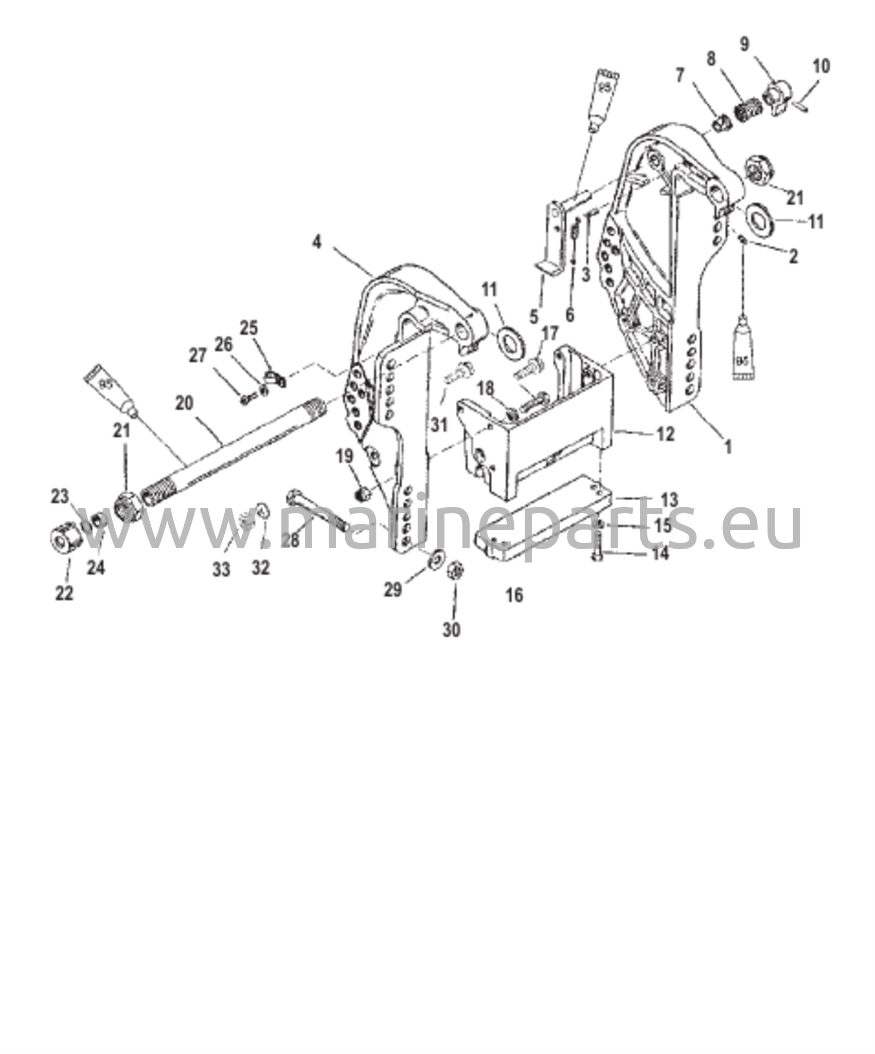Tagaosa kinnitusklamber