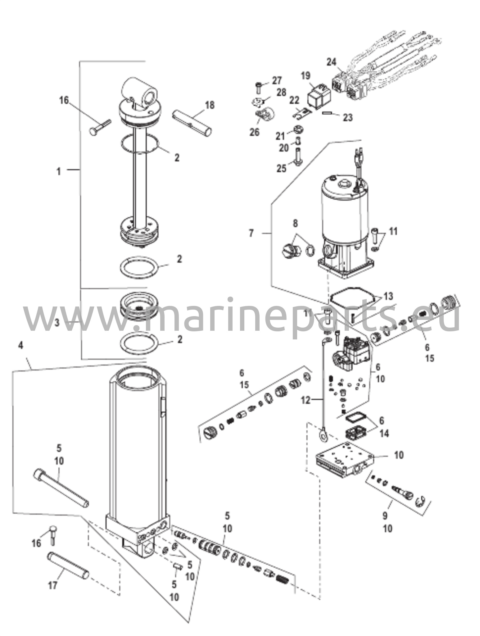Voimansiirron trimmauskomponentit